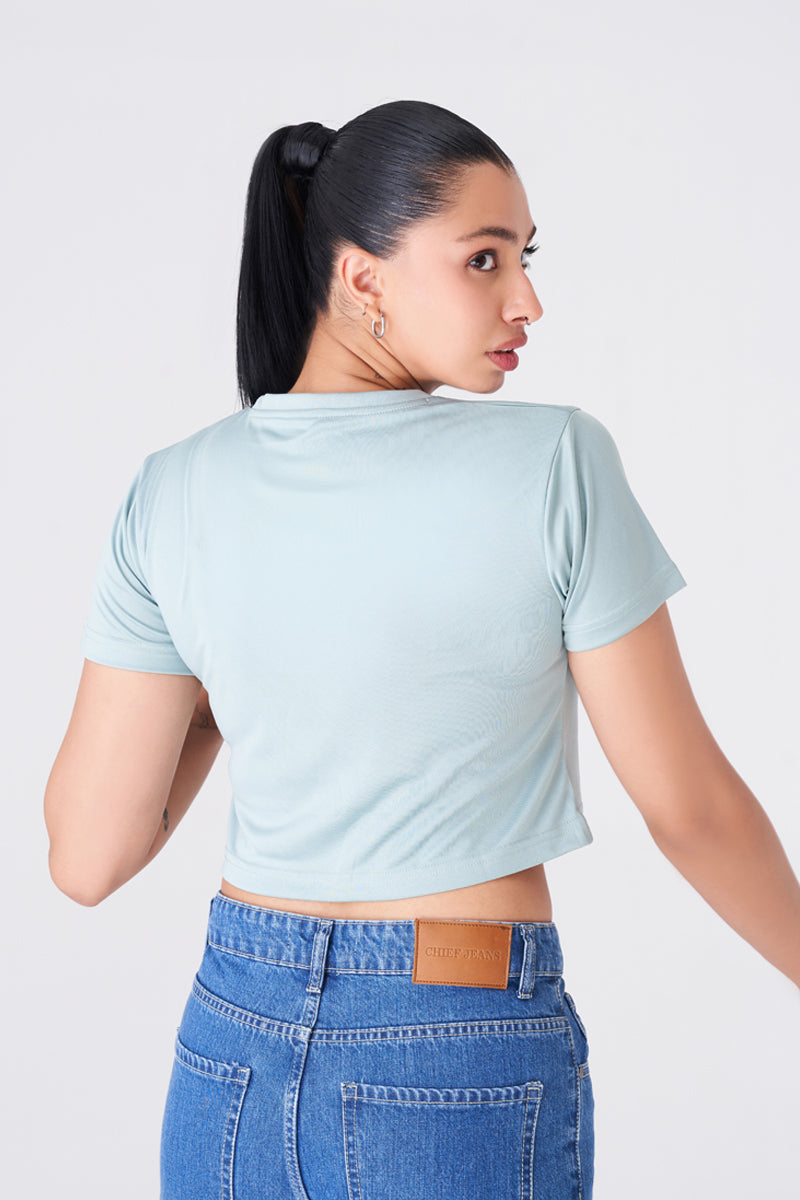Light Green Crop Top – Perfect for Everyday Casual Looks