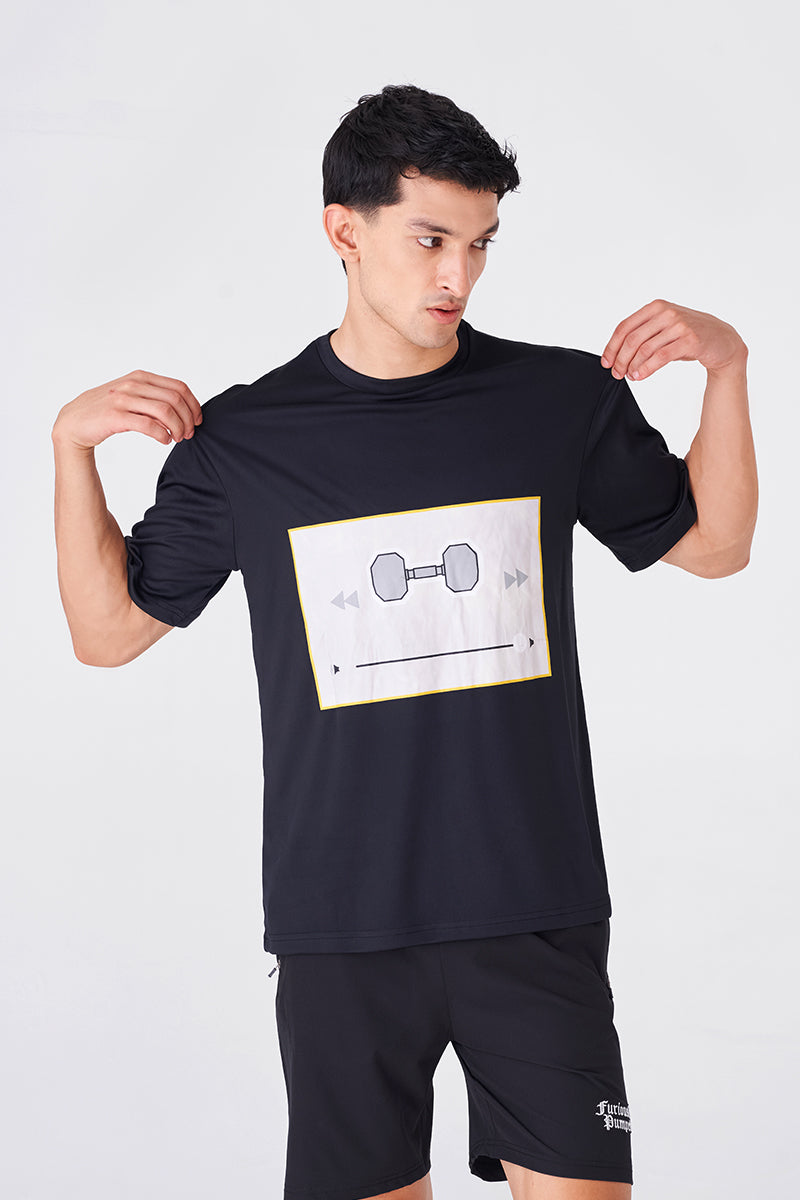 Men's Graphic Gym T-Shirt for Maximum Performance