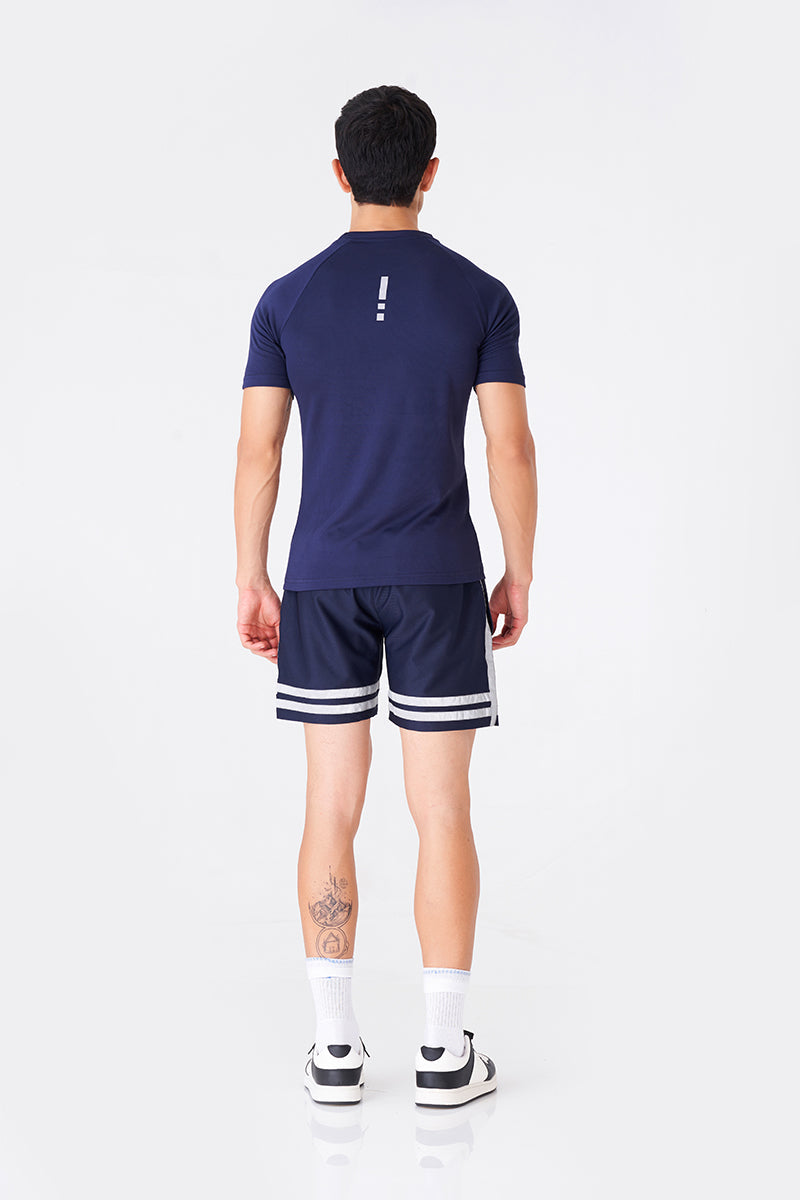 Men's Half Sleeve Navy Shirt