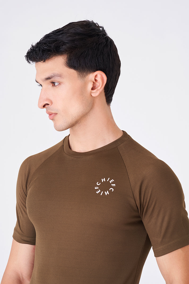 Men's Olive Half Sleeve Shirt