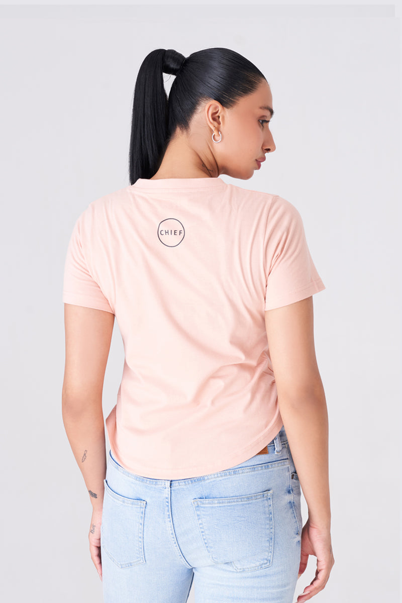 Comfortable and Versatile Dusty Pink T-Shirt