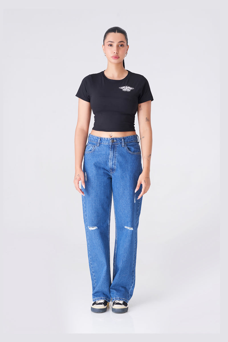 Black Crop Top – Versatile, Chic, and Comfortable