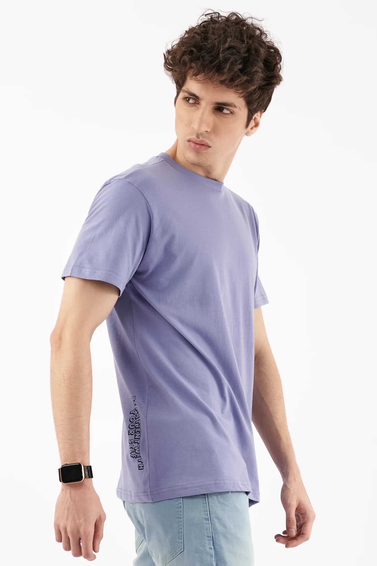 Men's Forbearance Graphic T-Shirt Ice Blue