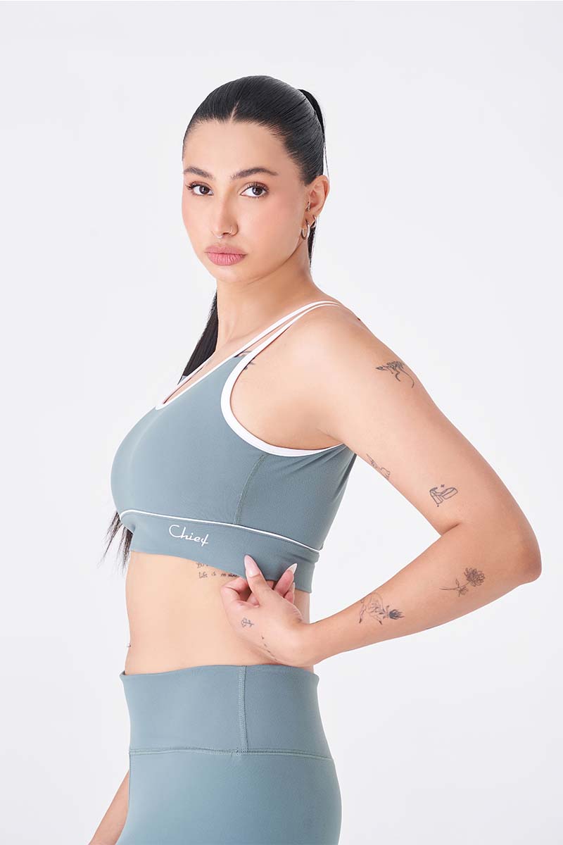 Forest Green Sports Bra