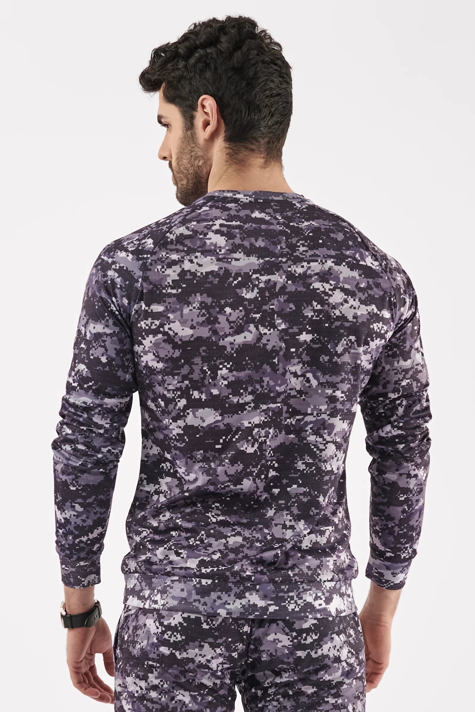 Men's Long Sleeves Camo Shirt