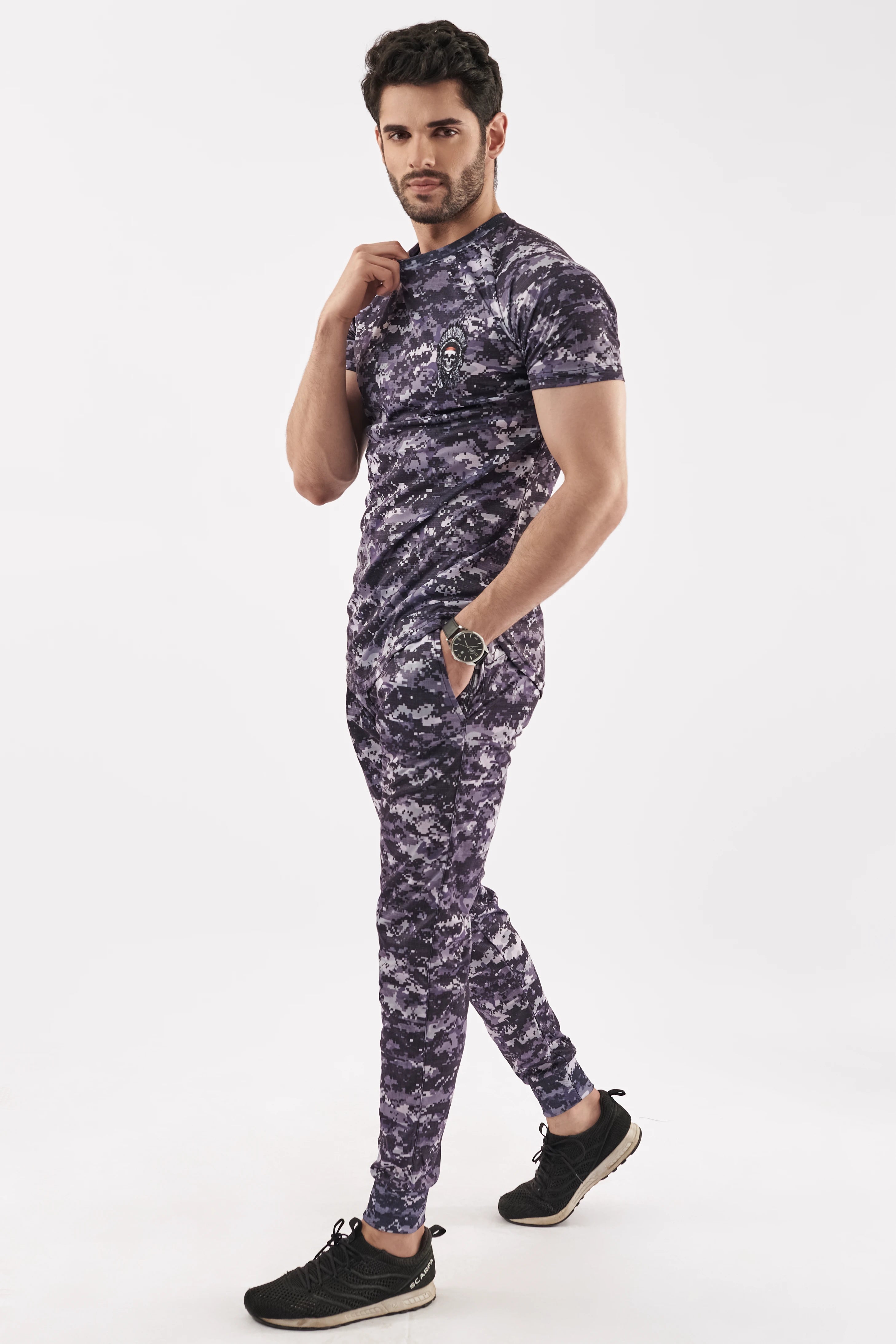 Men's Camo T-Shirt & Trouser