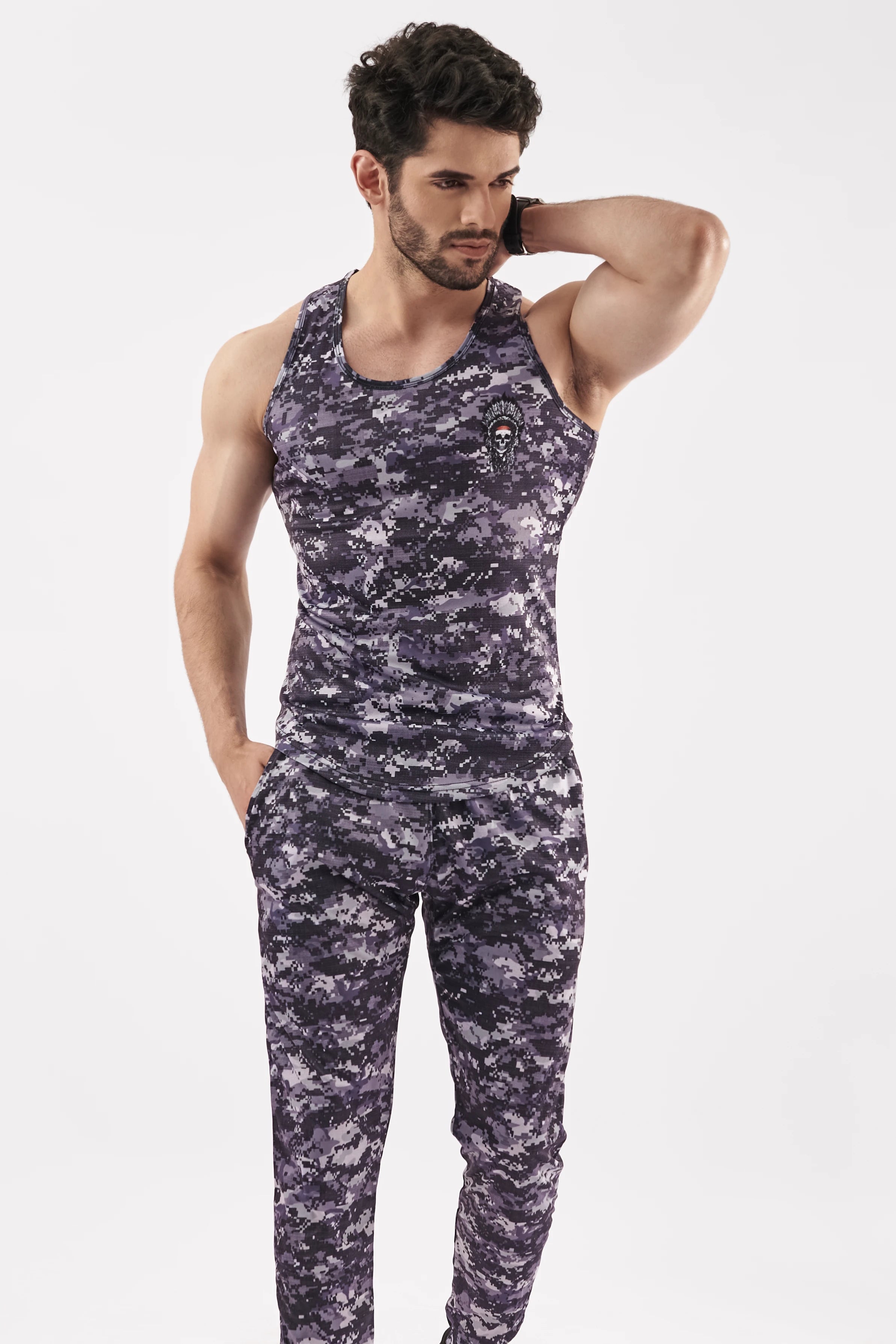 Men's Camo Tank Top & Trouser
