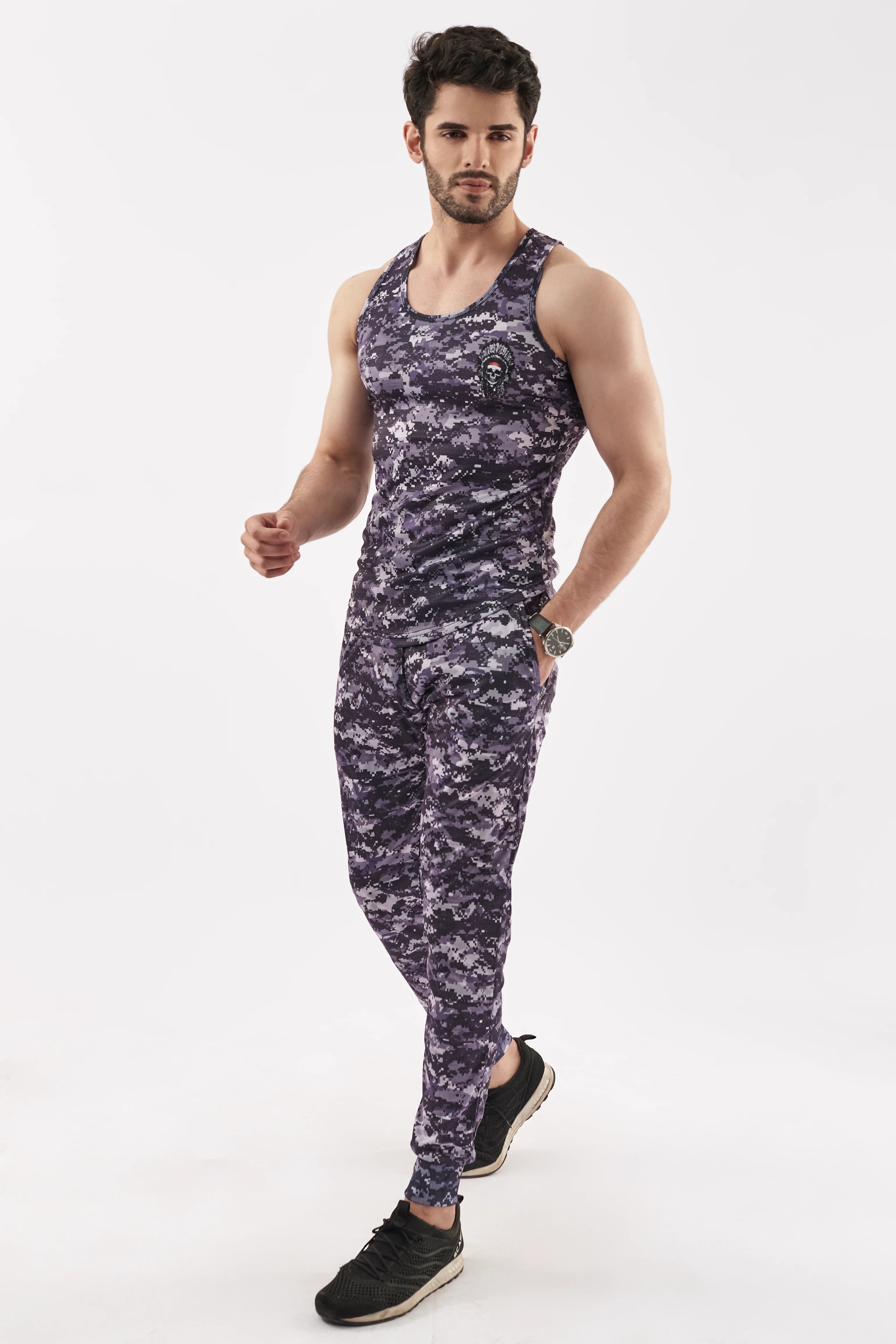 Men's Camo Tank Top & Trouser