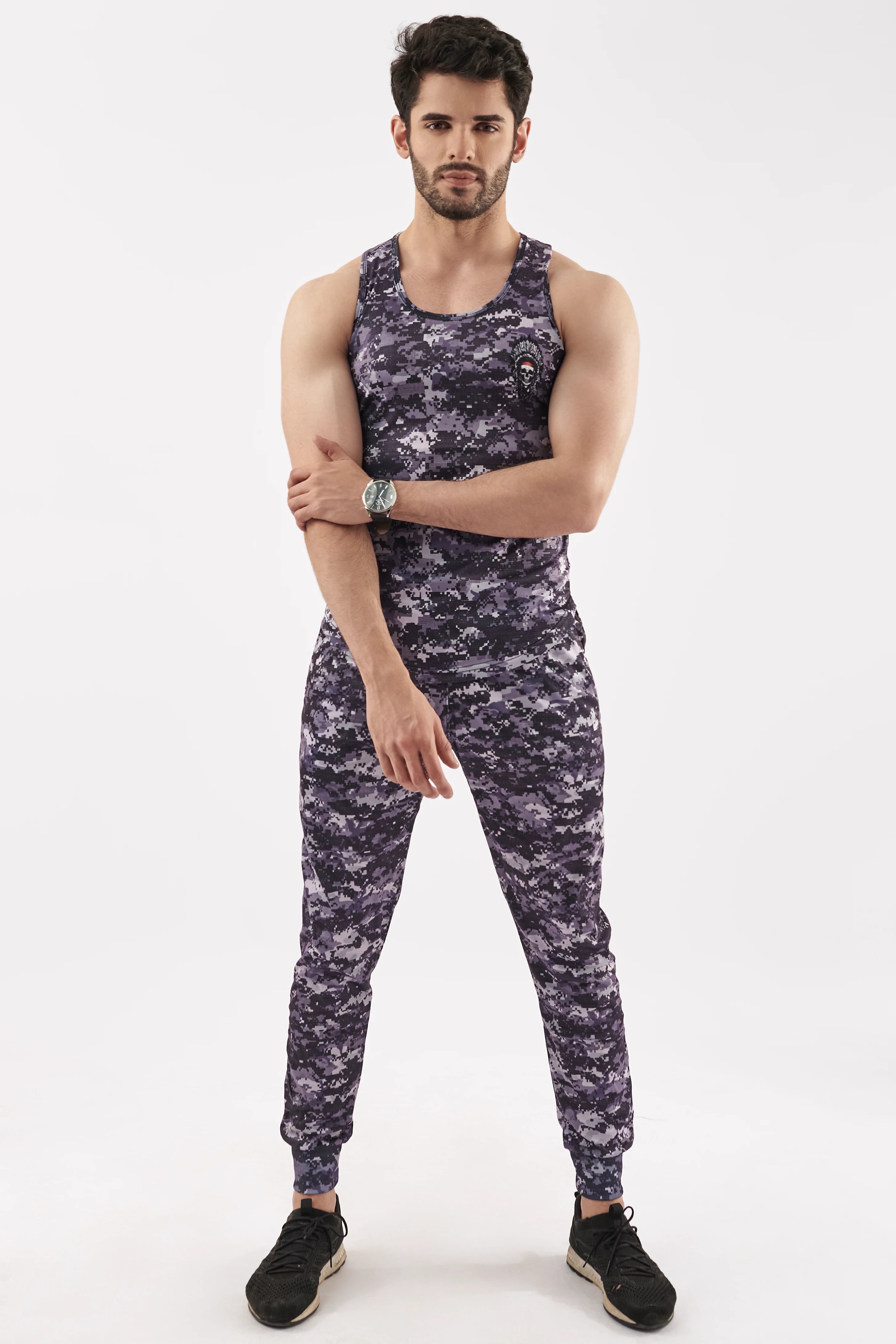 Men's Camo Tank Top & Trouser