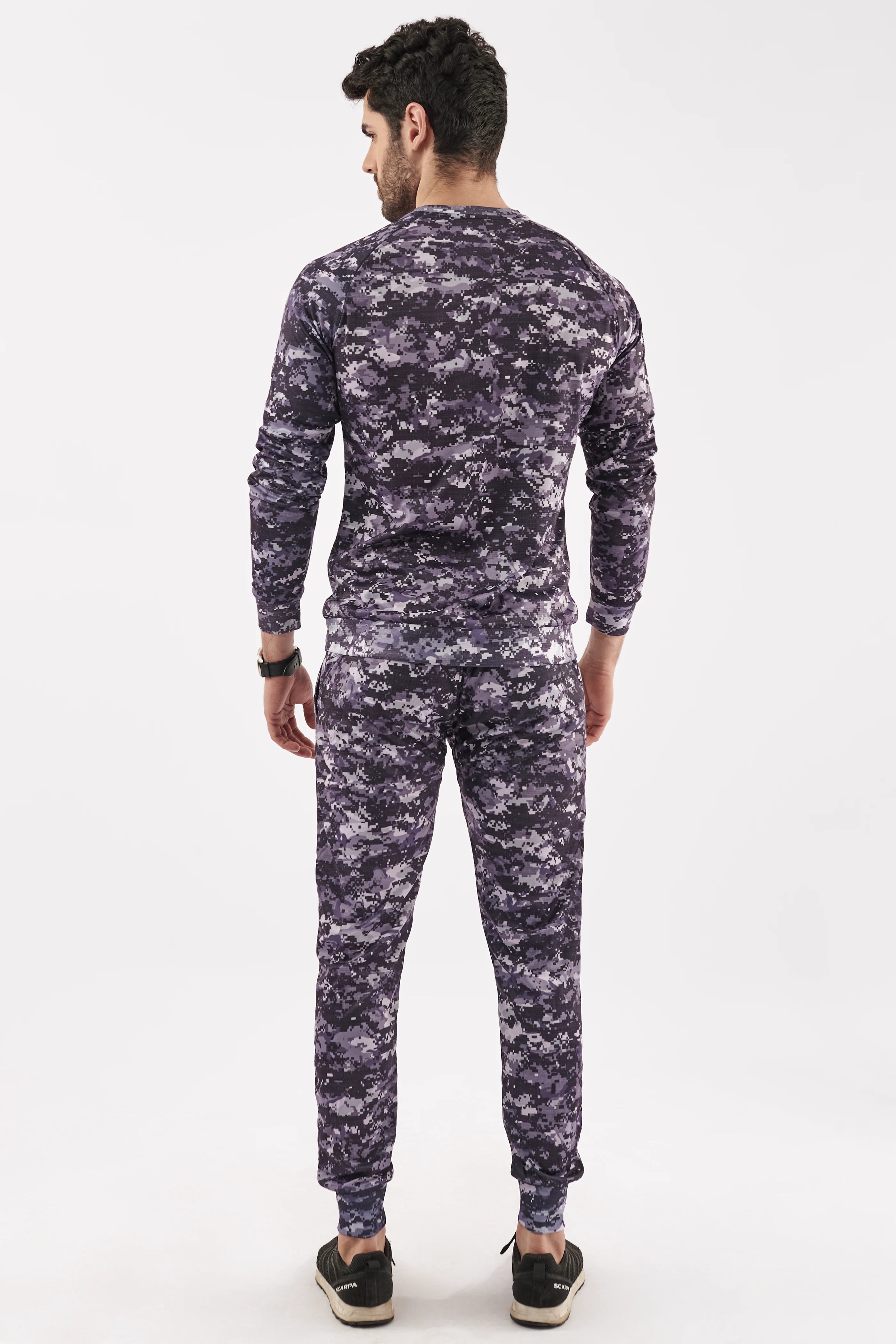 Men's Long Sleeves Camo Shirt & Trouser