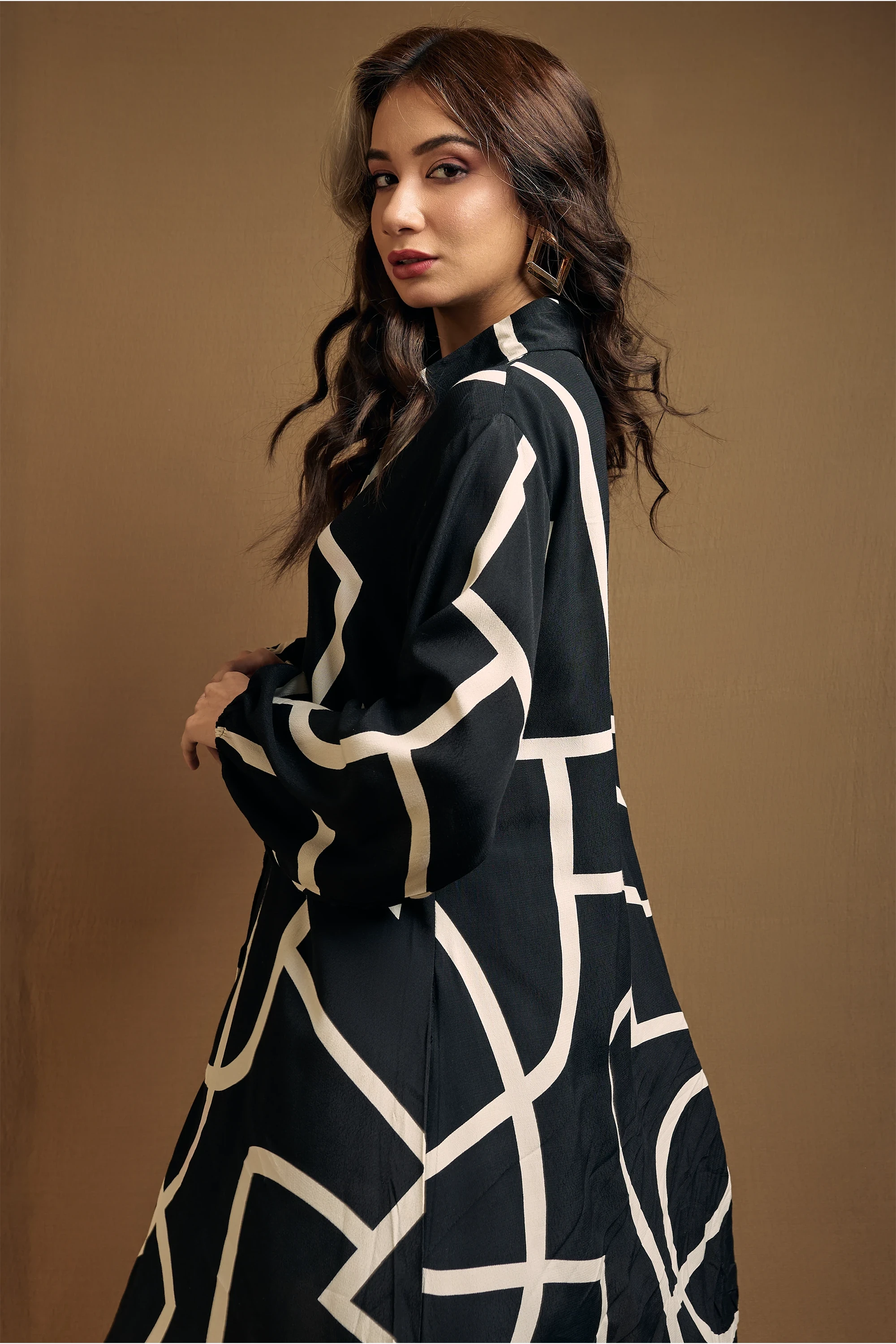 Women's Abstract Designer Dress