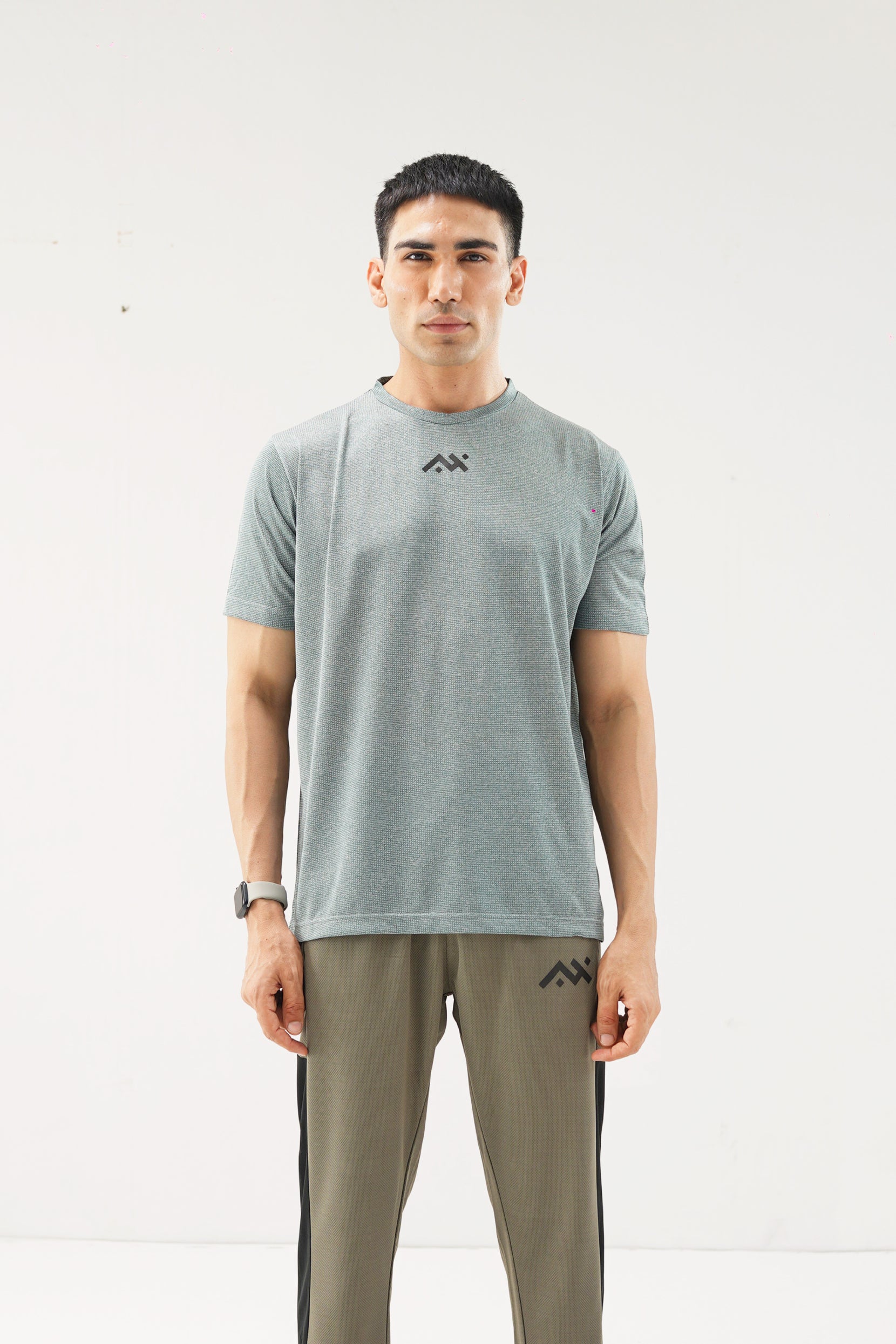 Men's ActiveFlex Performance Grey Tee