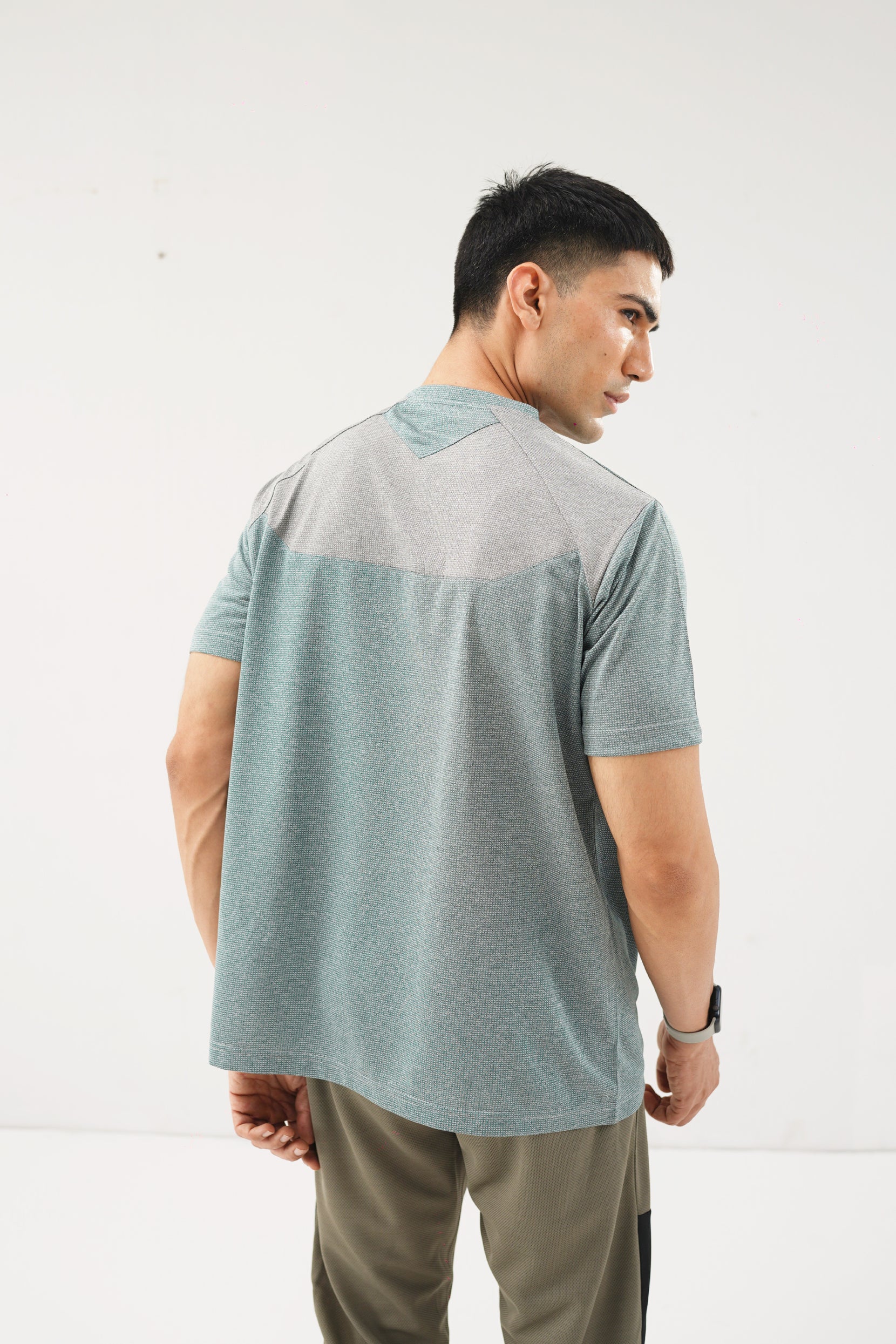 Men's ActiveFlex Performance Grey Tee