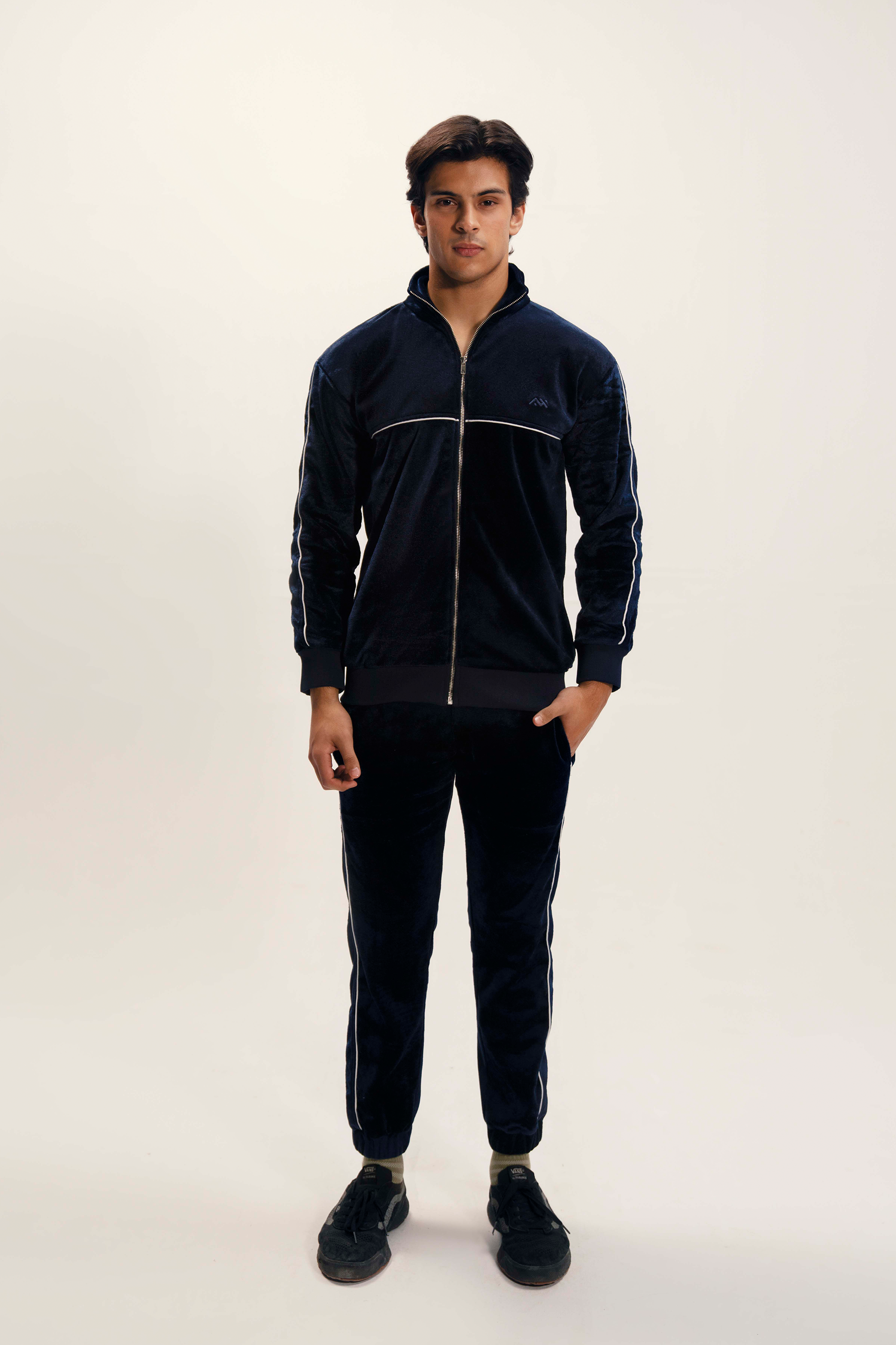 Men's Velvet Track Suit