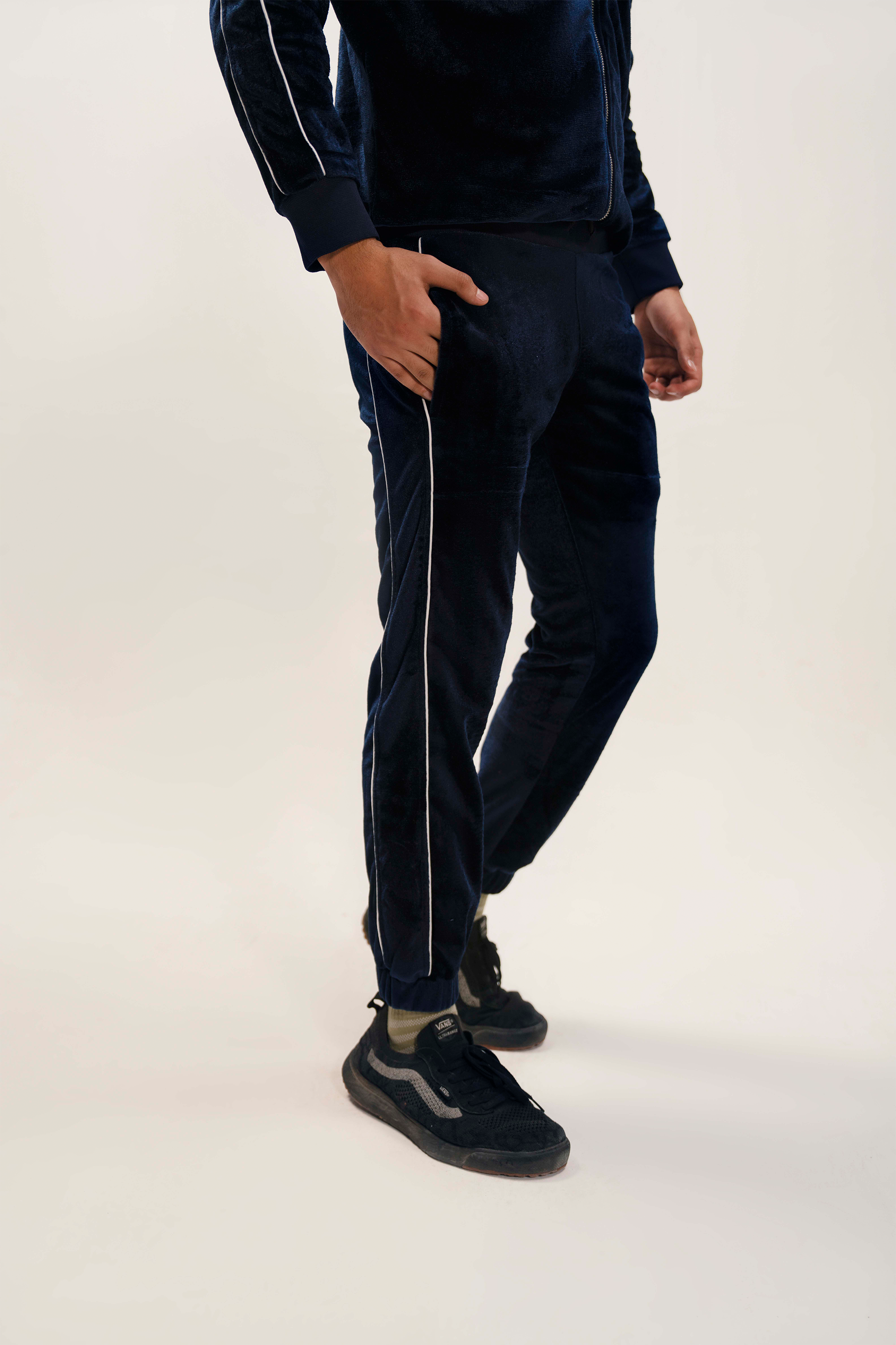 Men's Velvet Track Suit