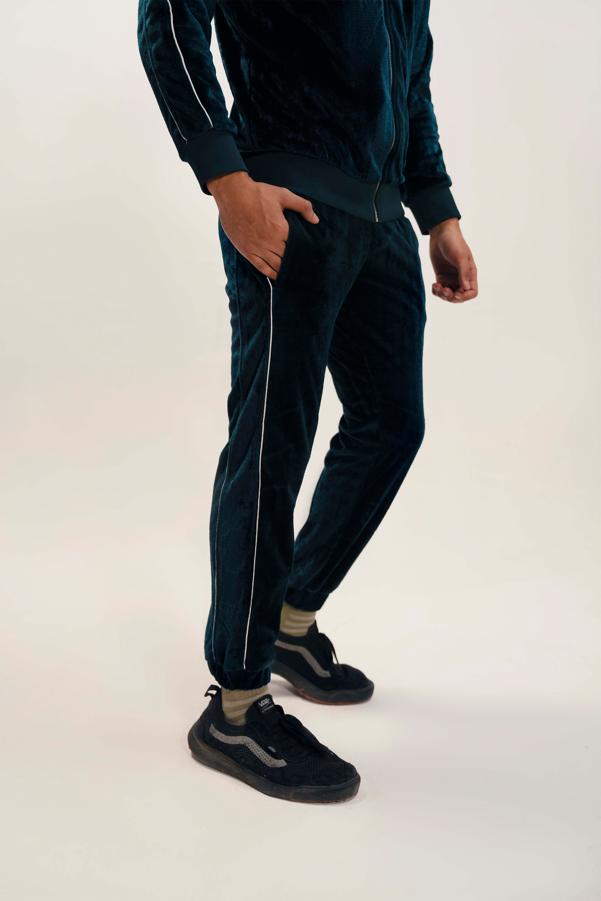 Men's Velvet Track Suit