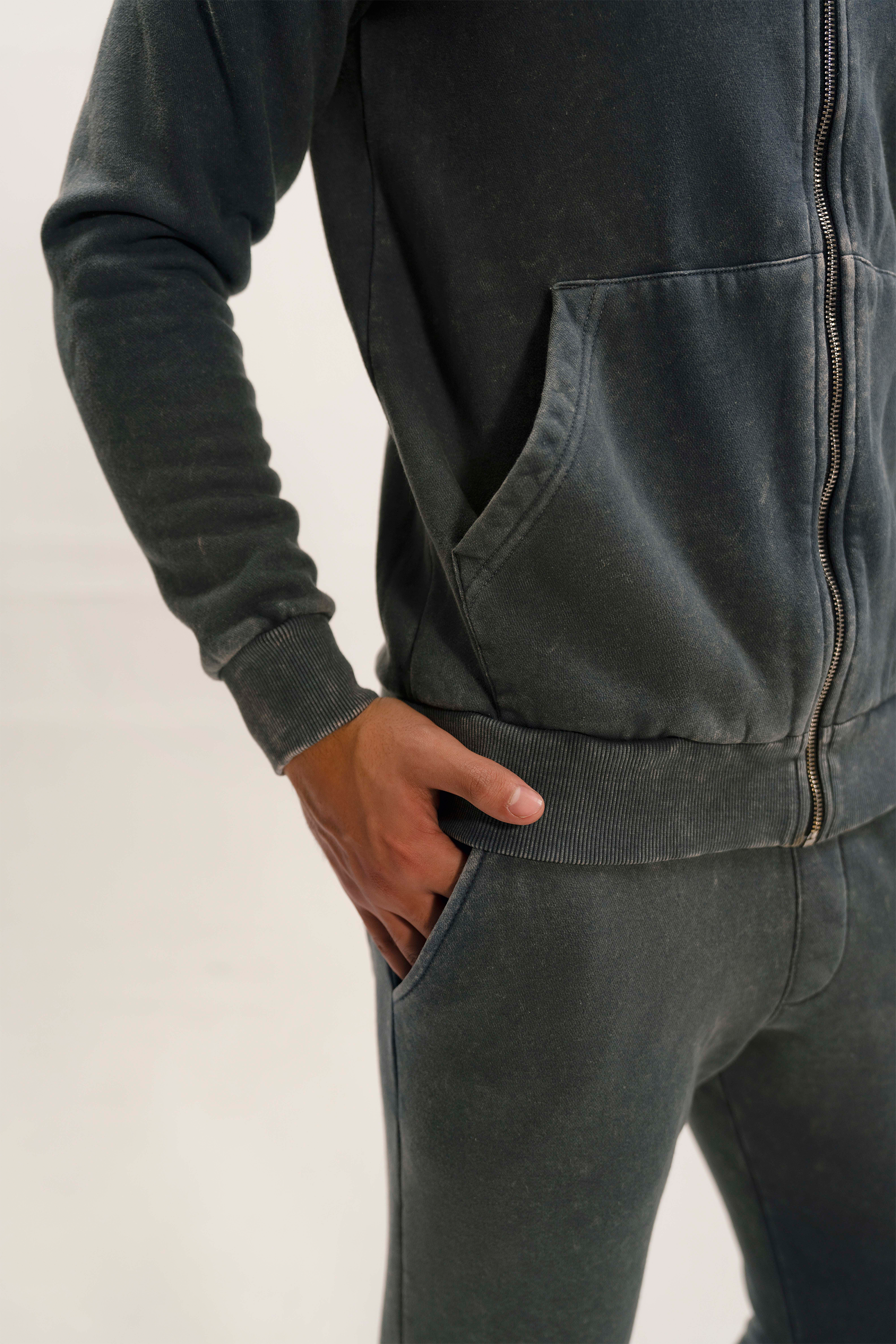 Unisex zipper hoodies