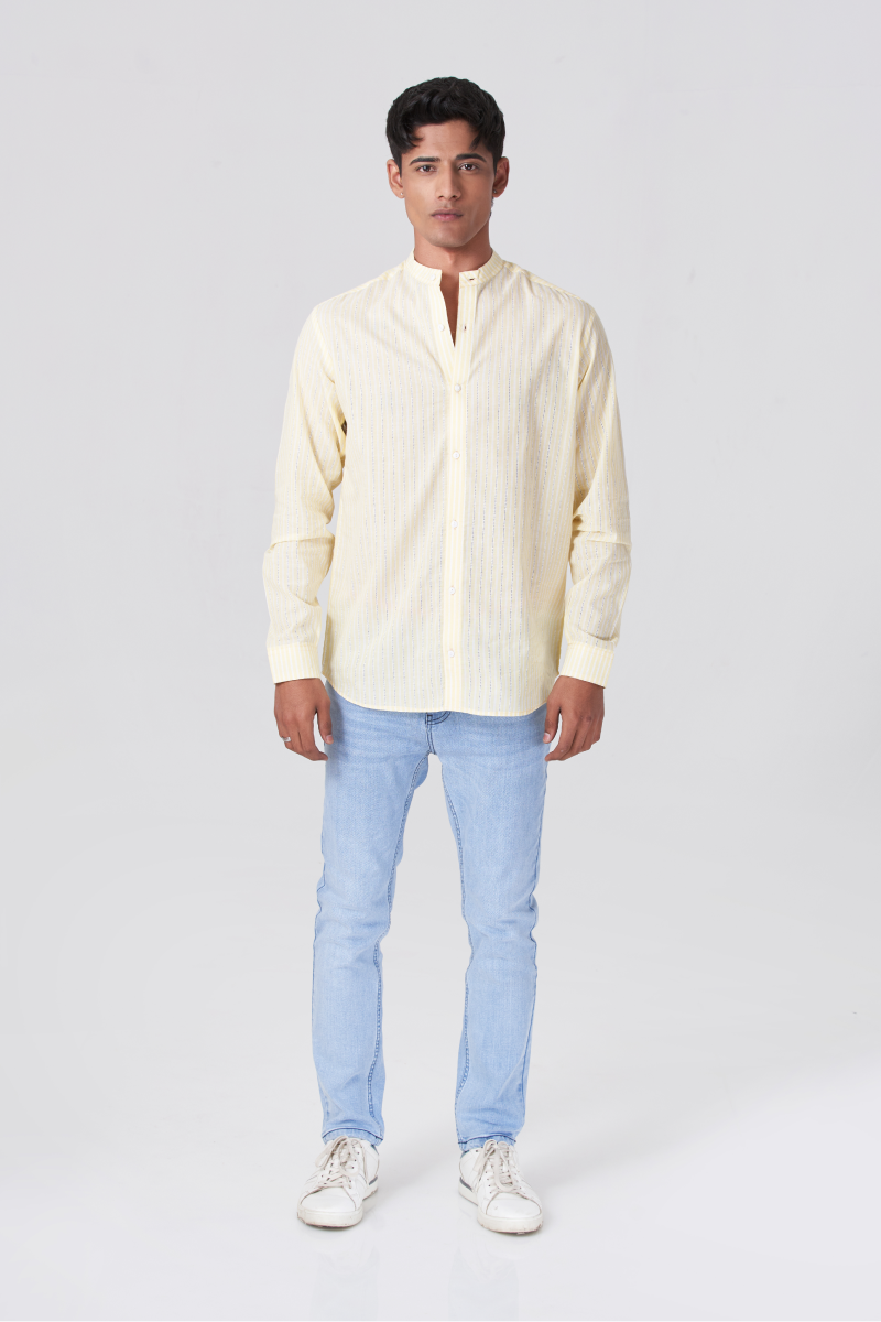 Cream Men’s Casual Classique Shirt