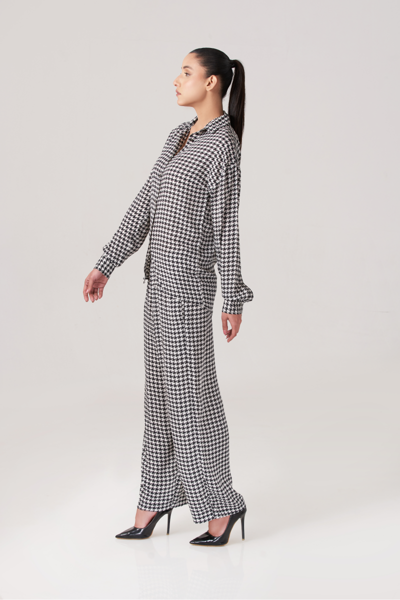 Women's Houndstooh Matching Separate
