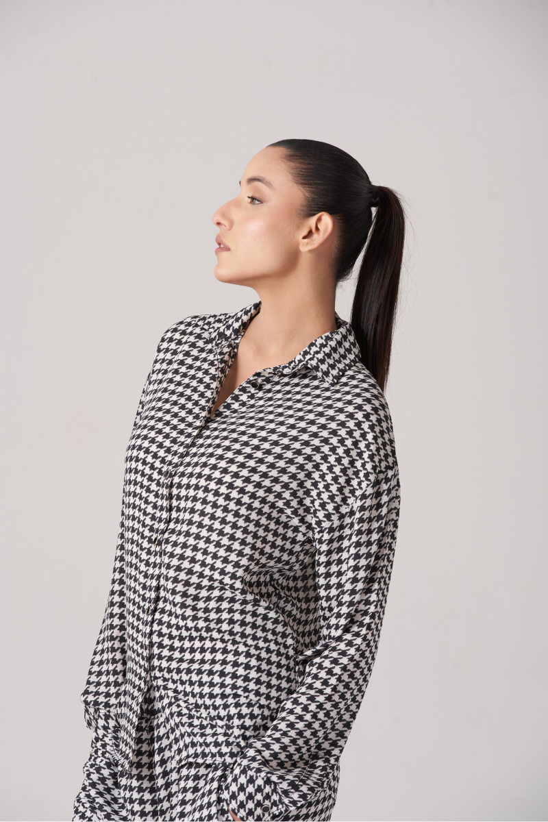 Women's Houndstooh Matching Separate