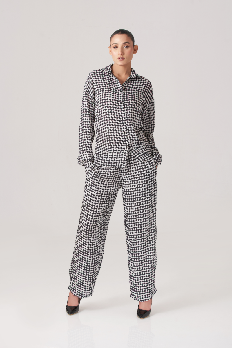 Women's Houndstooh Matching Separate