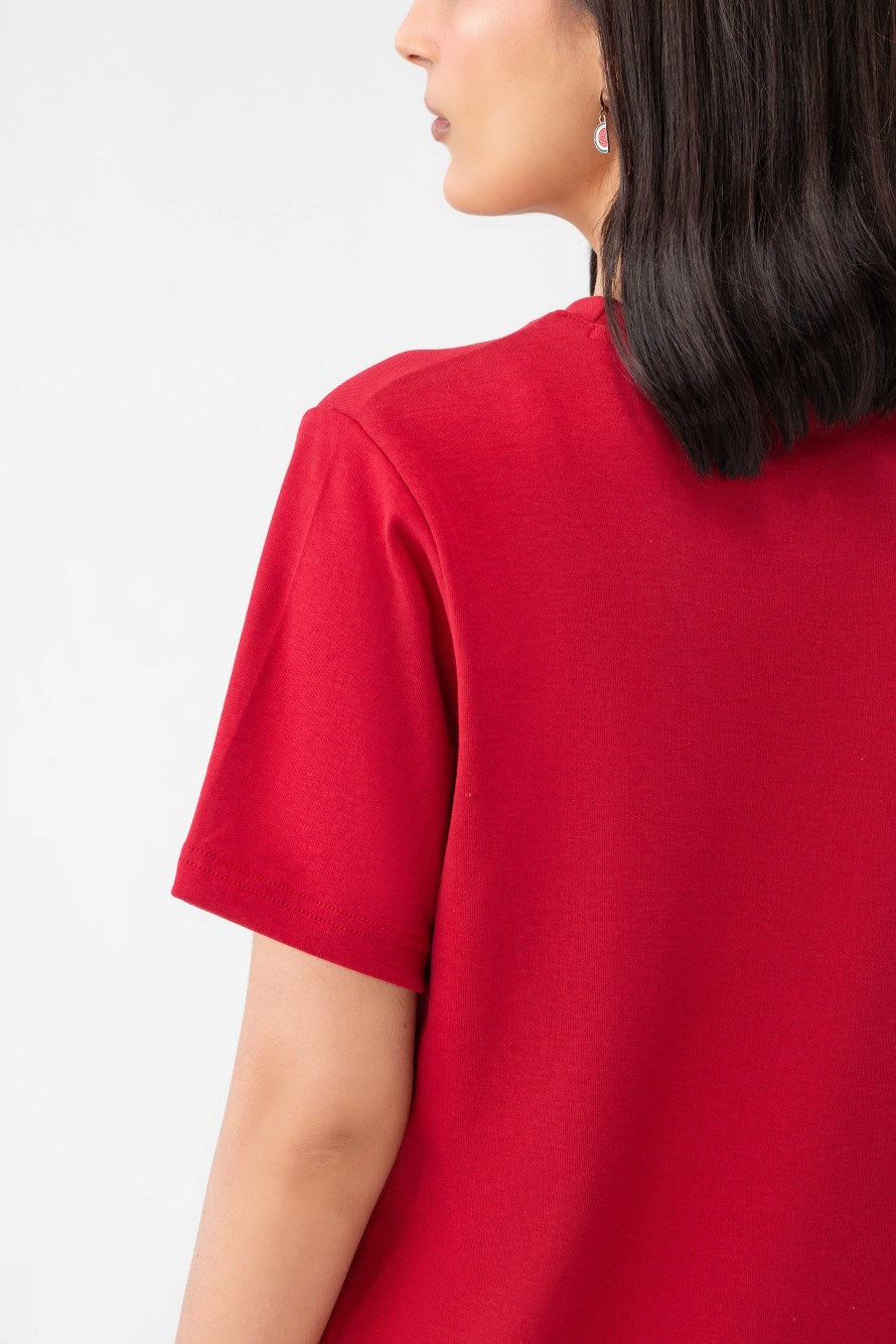 Rio Red Soft Tee – Women