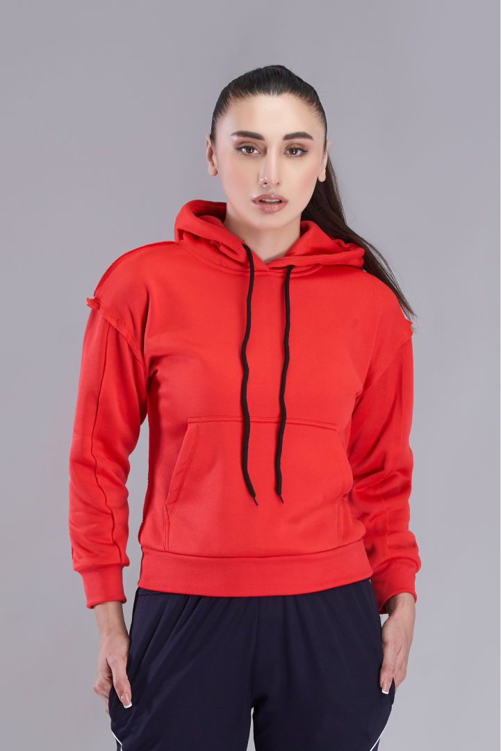 Girls red hoody on sale
