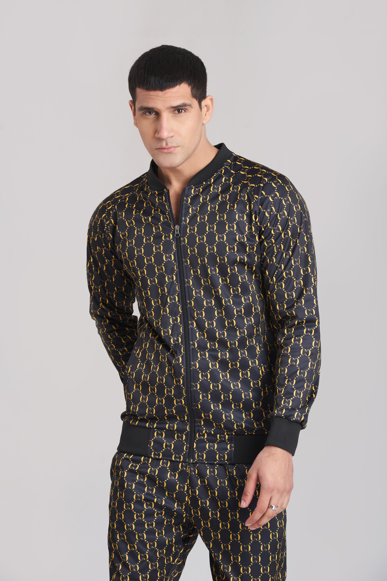 Modern Stylish Circle Men TrackSuit