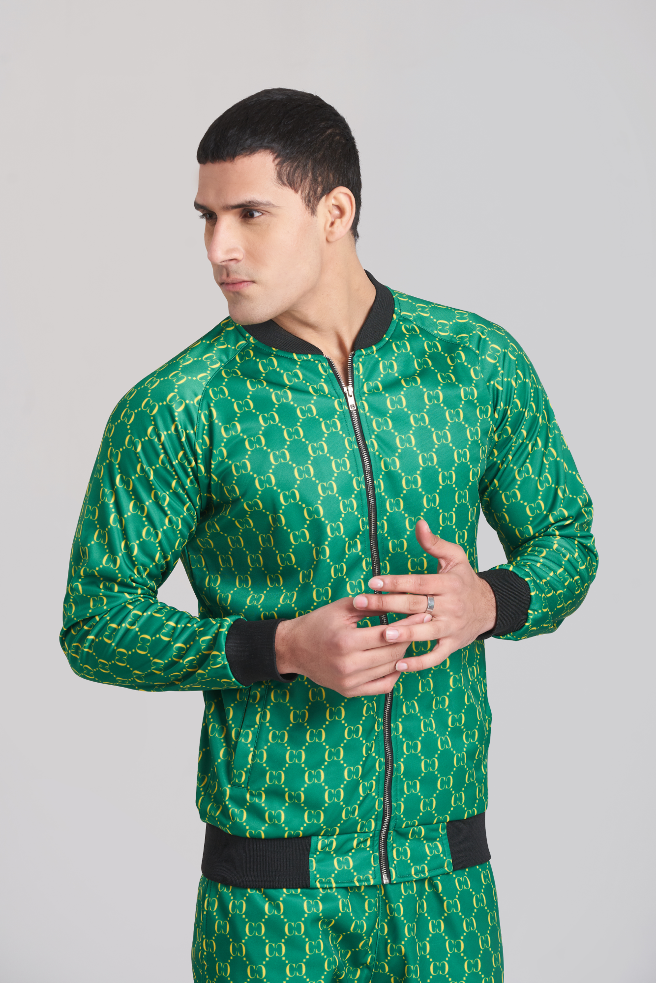 Modern Stylish Circle Men TrackSuit