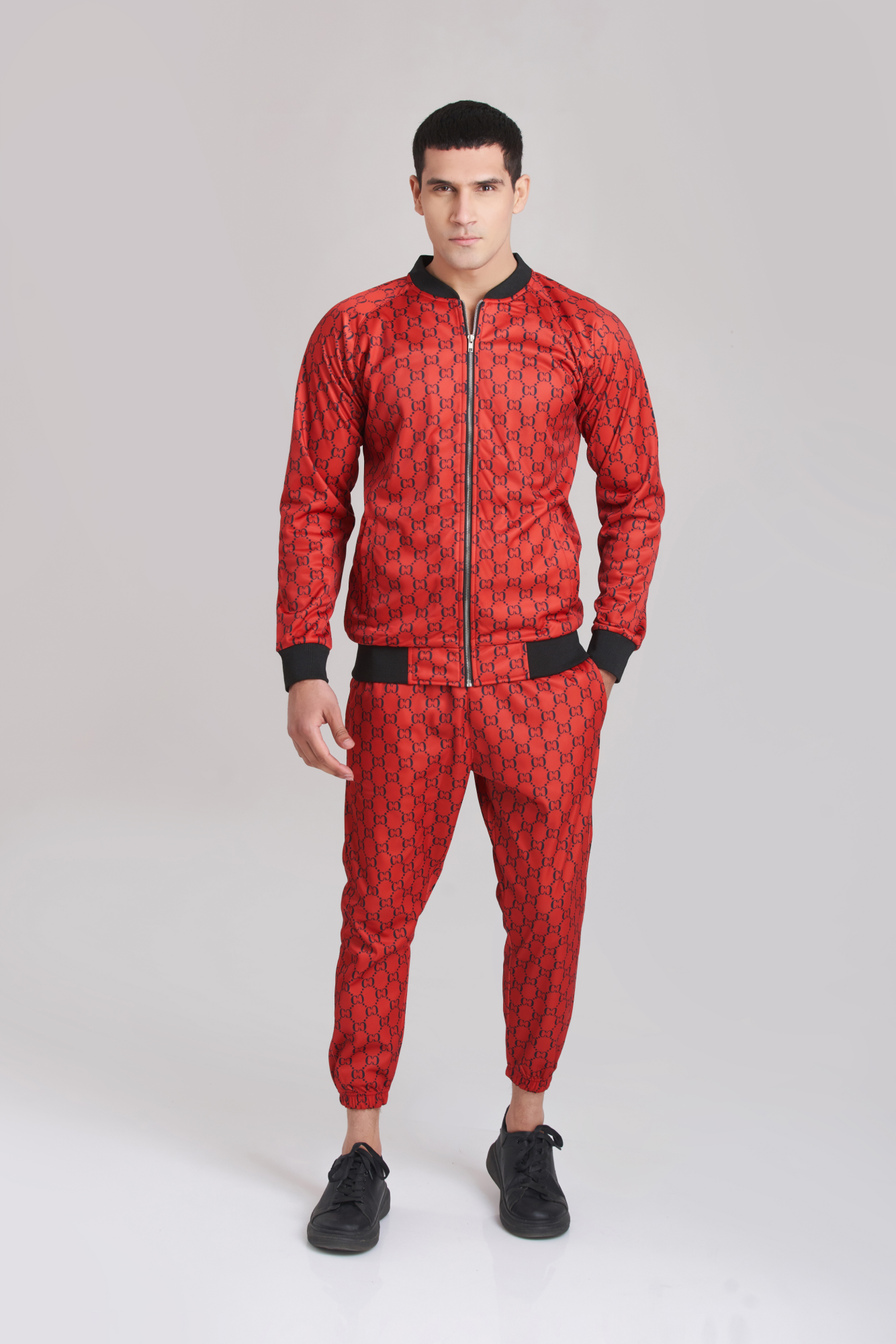 Modern Stylish Circle Men TrackSuit