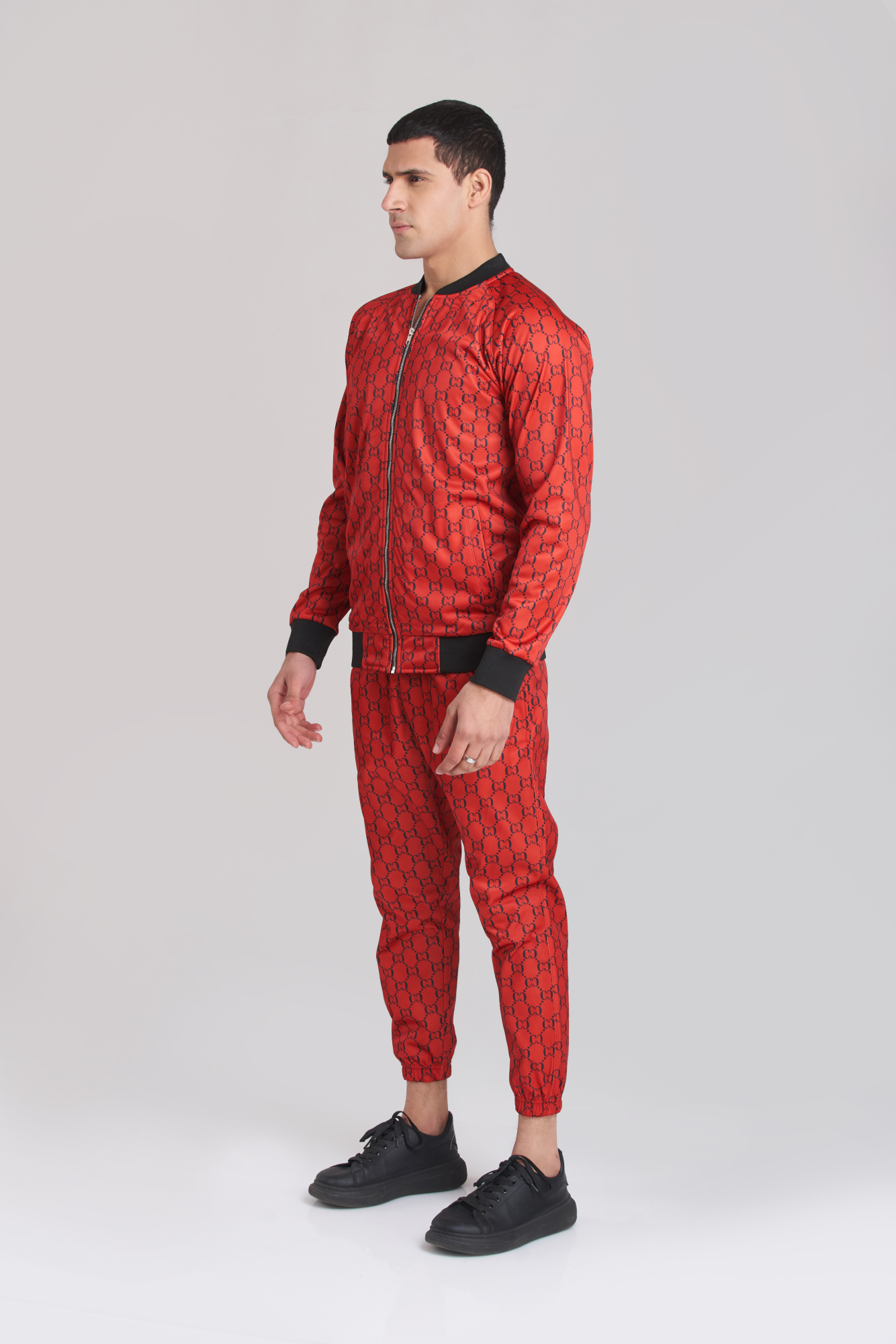 Modern Stylish Circle Men TrackSuit