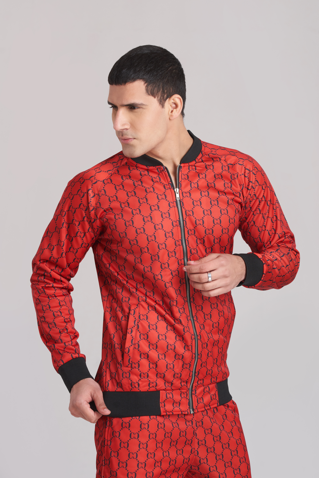 Modern Stylish Circle Men TrackSuit