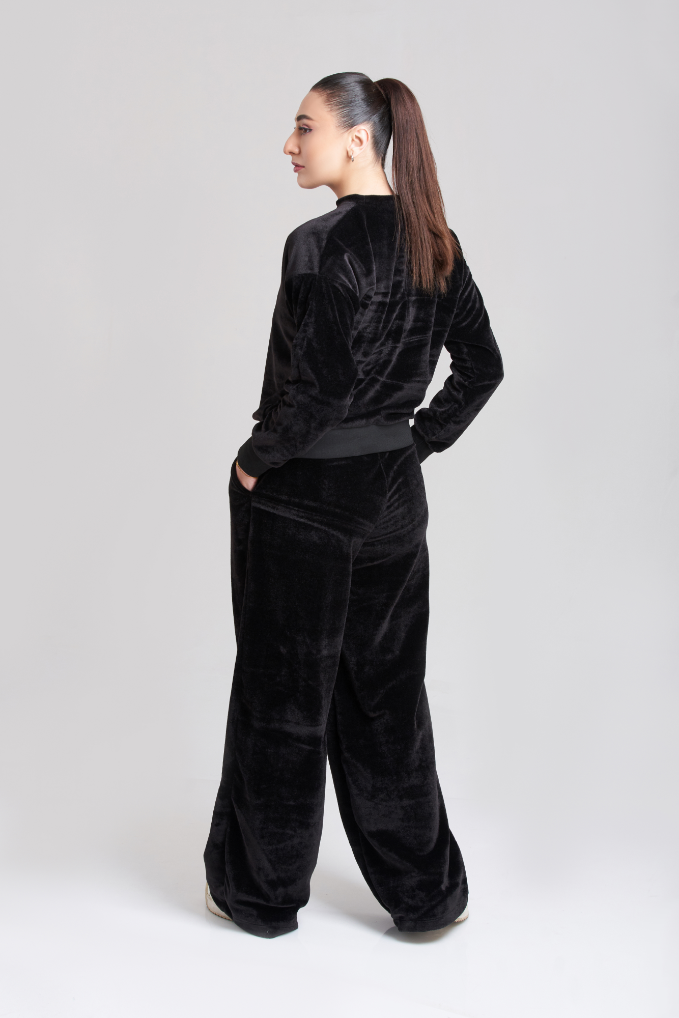 Fleece Velvet Tracksuit - Women