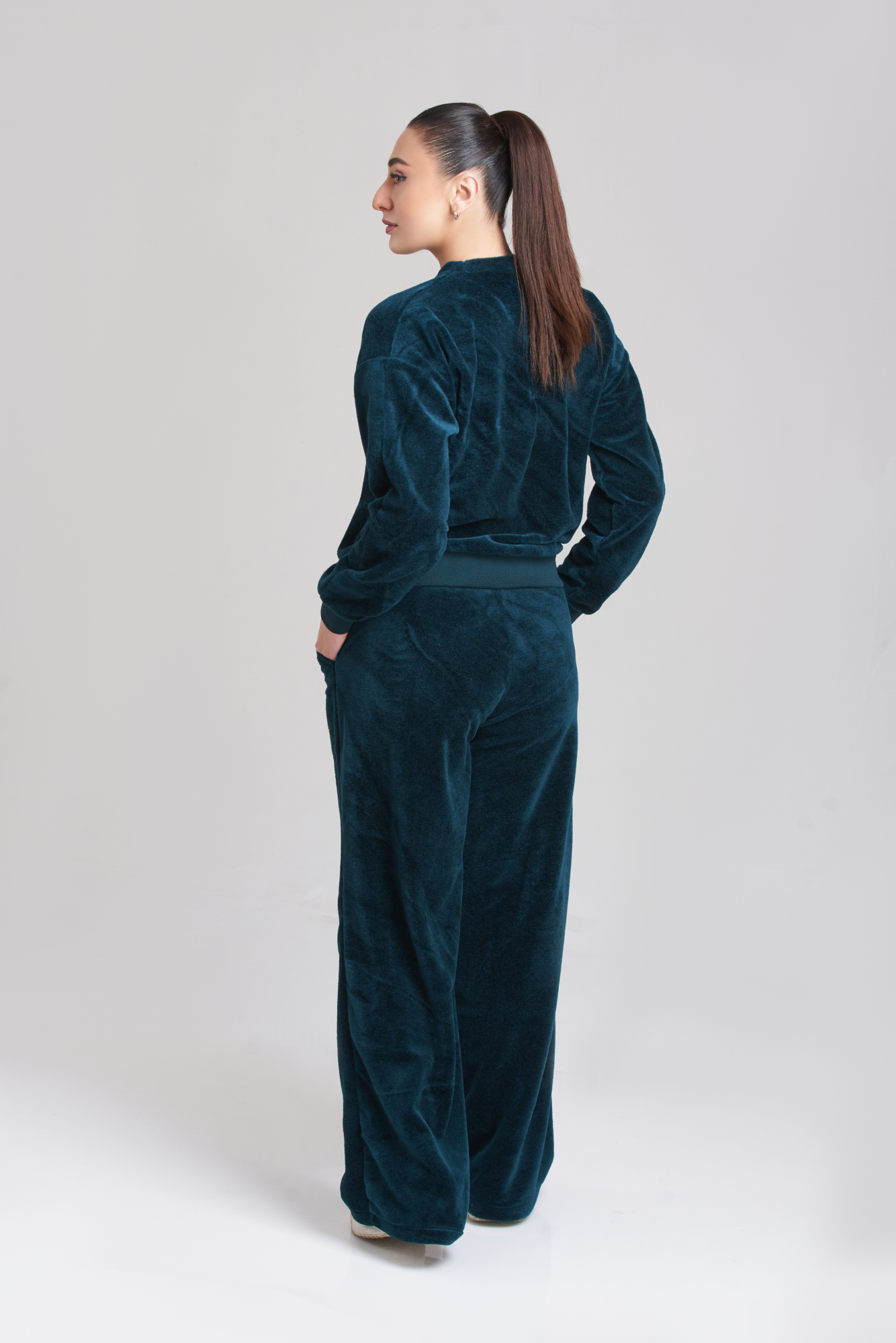 Fleece Velvet Tracksuit - Women