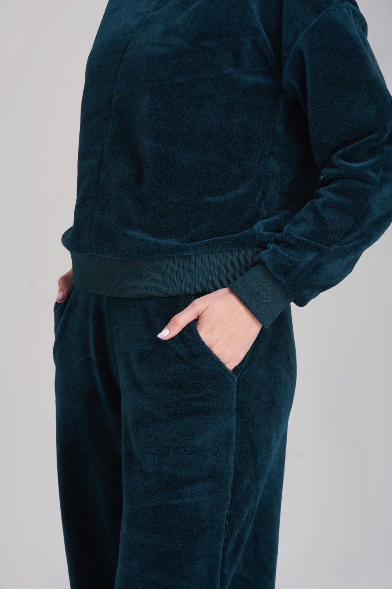 Fleece Velvet Tracksuit - Women