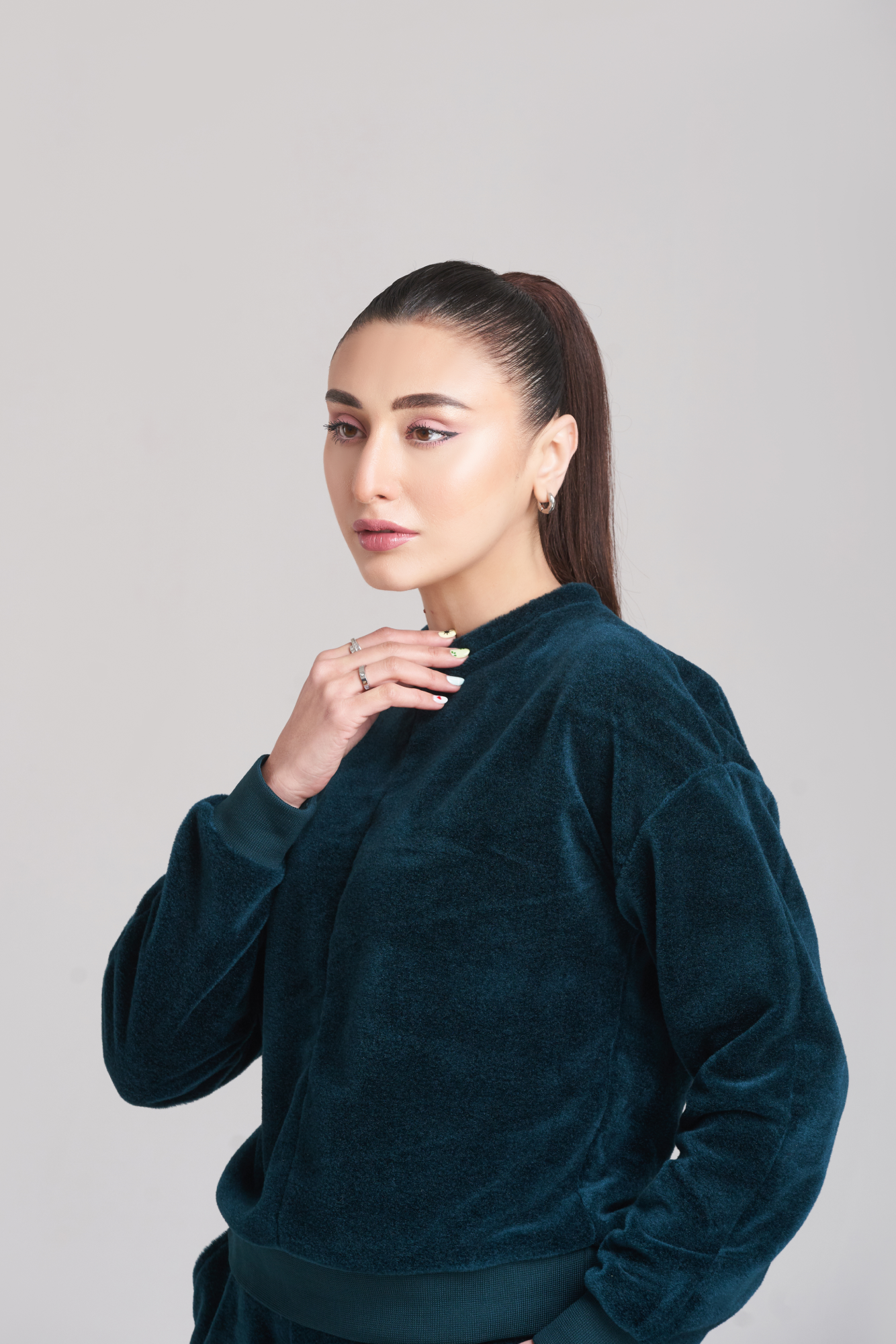 Fleece Velvet Tracksuit - Women