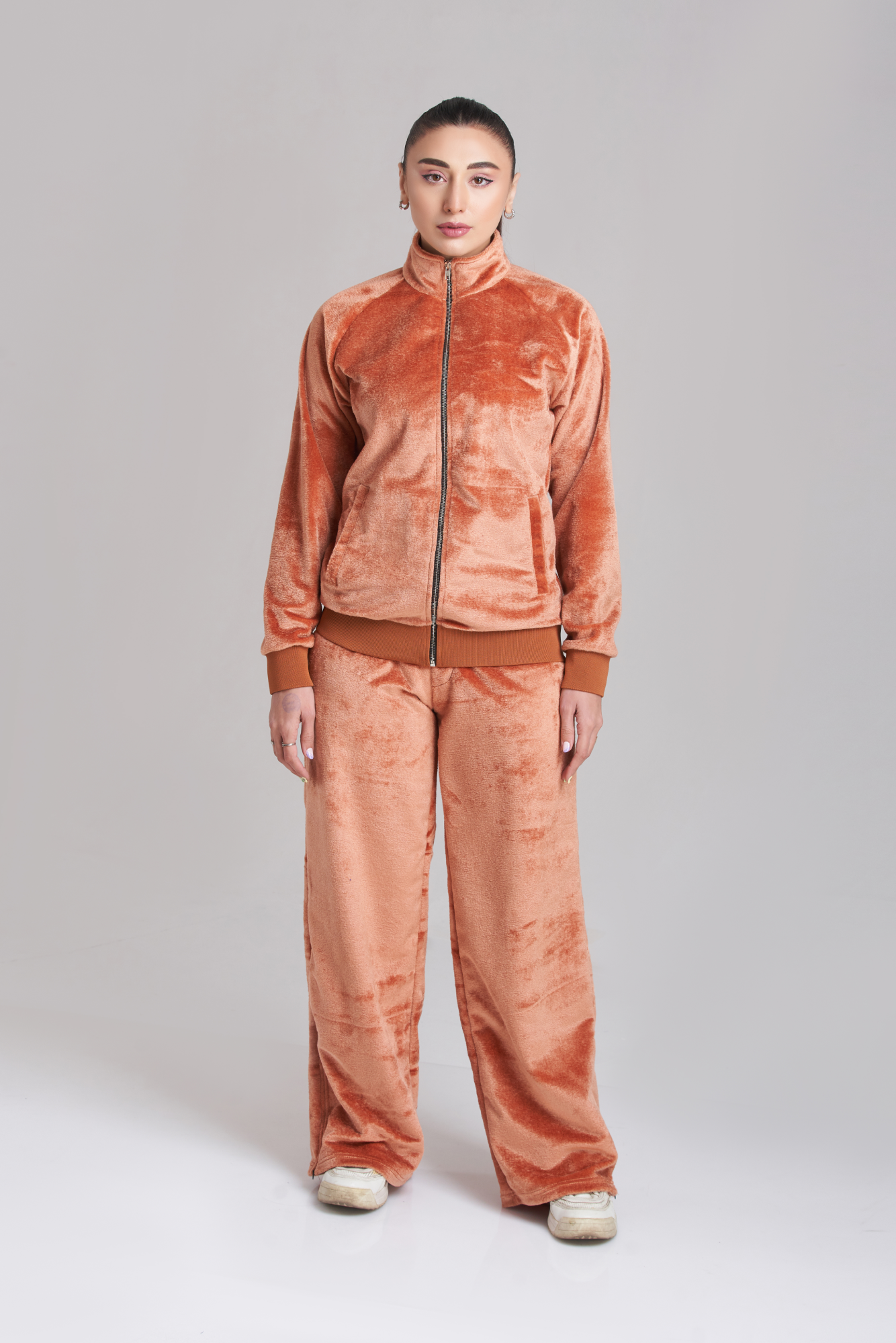 Velour Velvet Tracksuit - Women