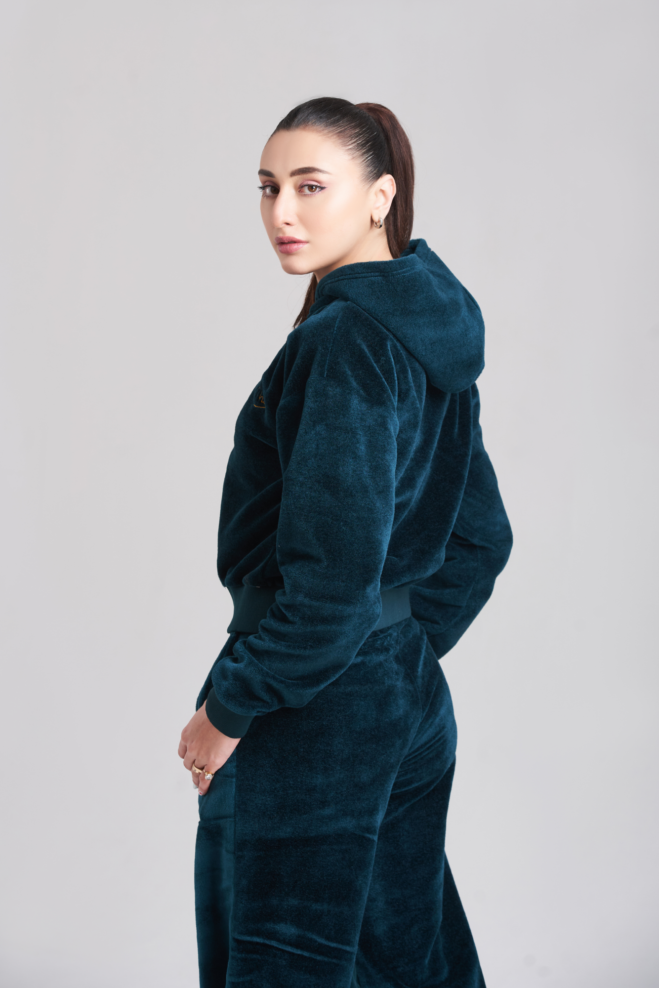 Emerge Zipper Hoody TrackSuit - Women