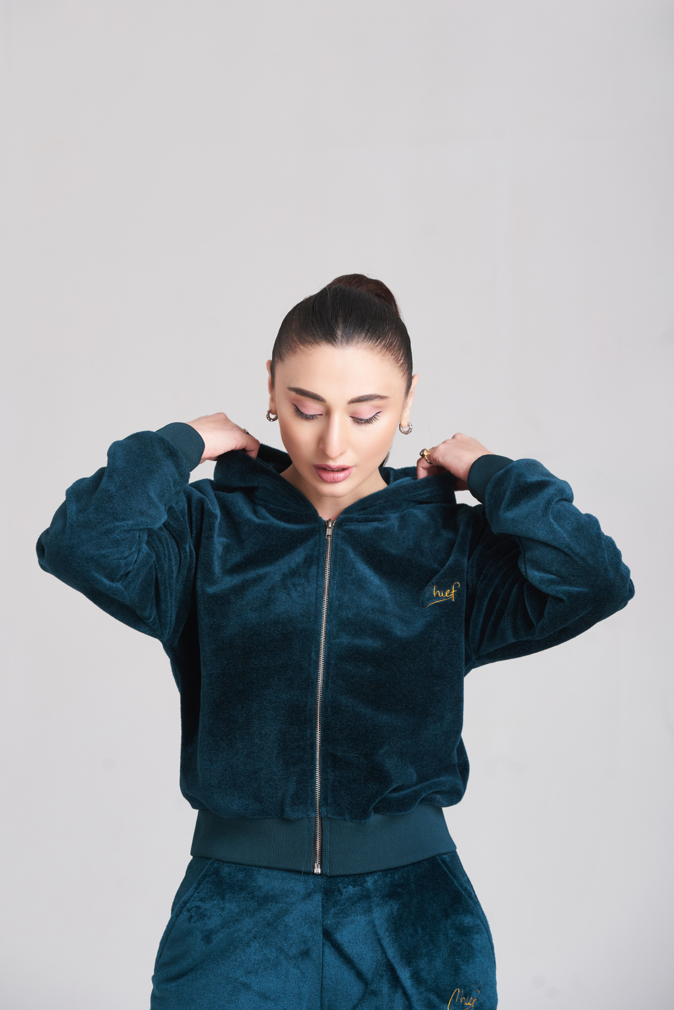 Emerge Zipper Hoody TrackSuit - Women