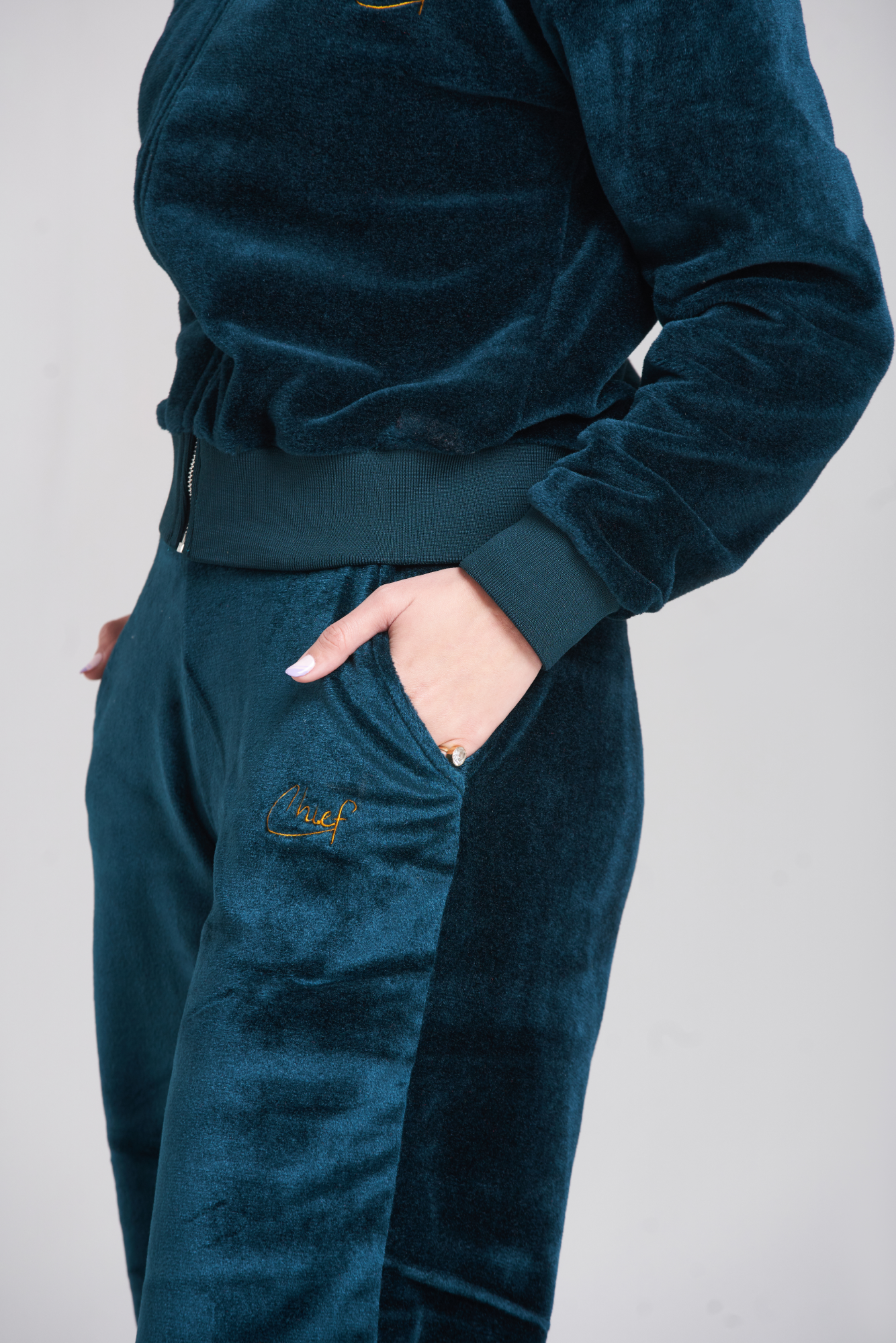 Emerge Zipper Hoody TrackSuit - Women