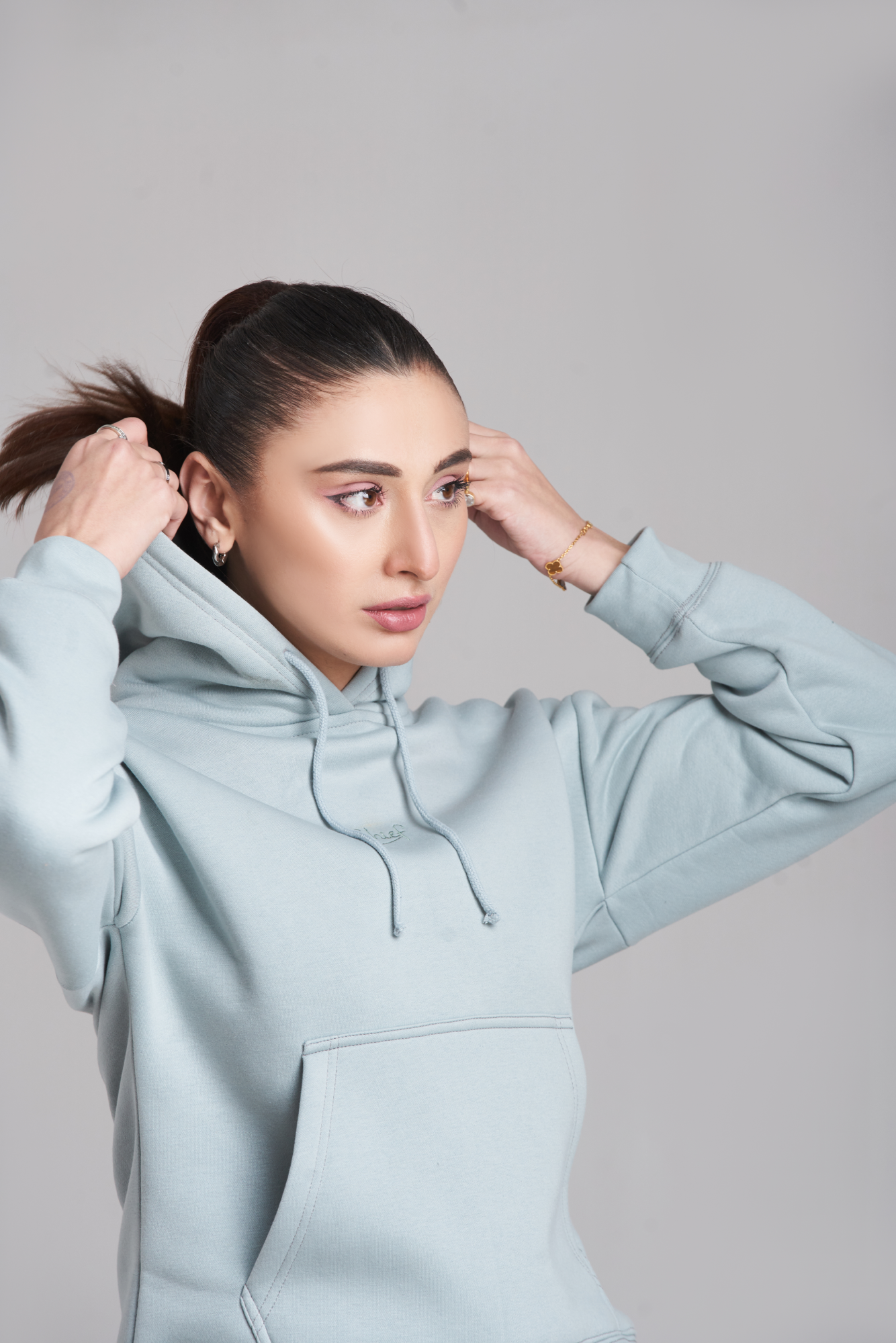 Classic Oversized Hoody Tracksuit - Women