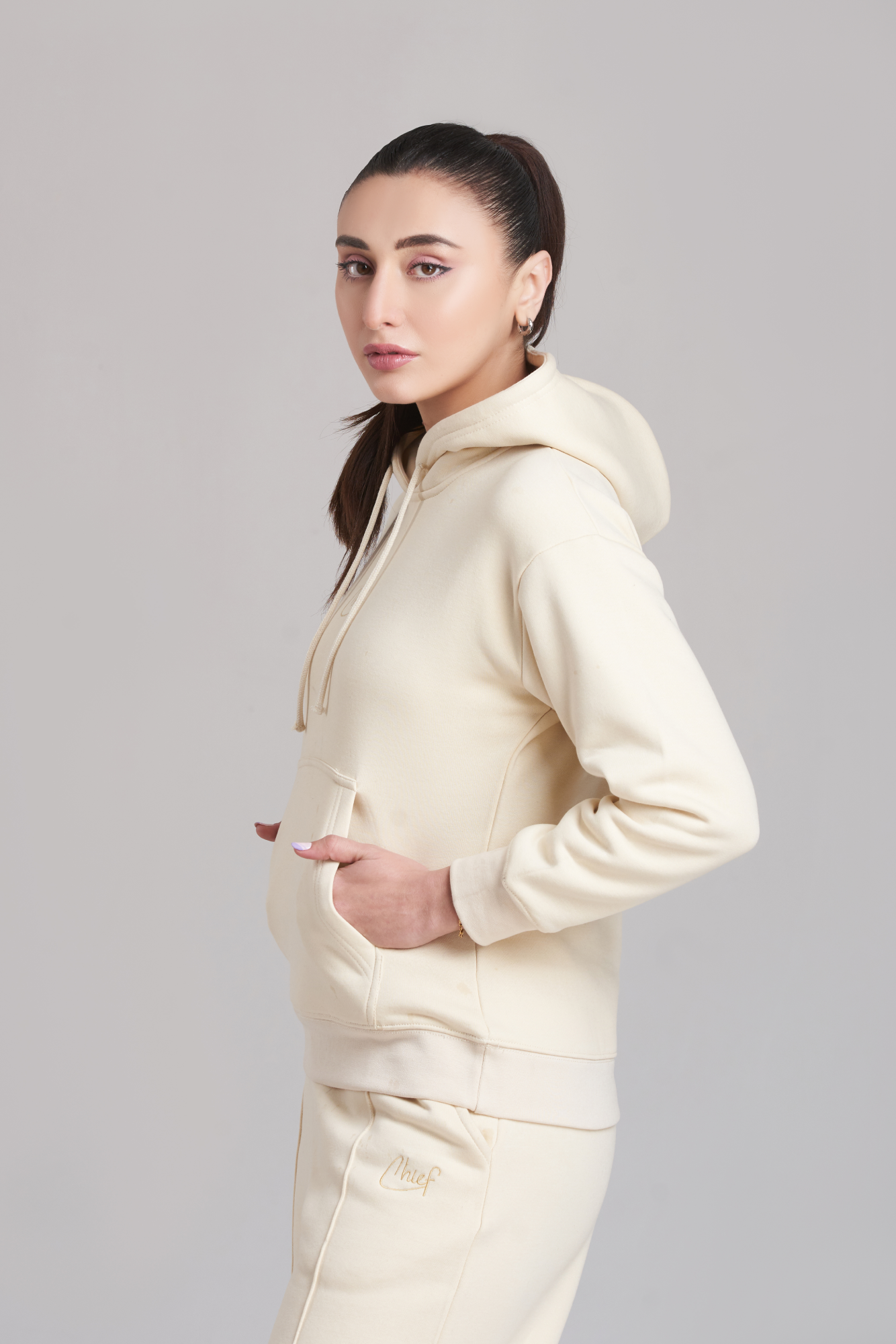 Classic Oversized Hoody Tracksuit - Women