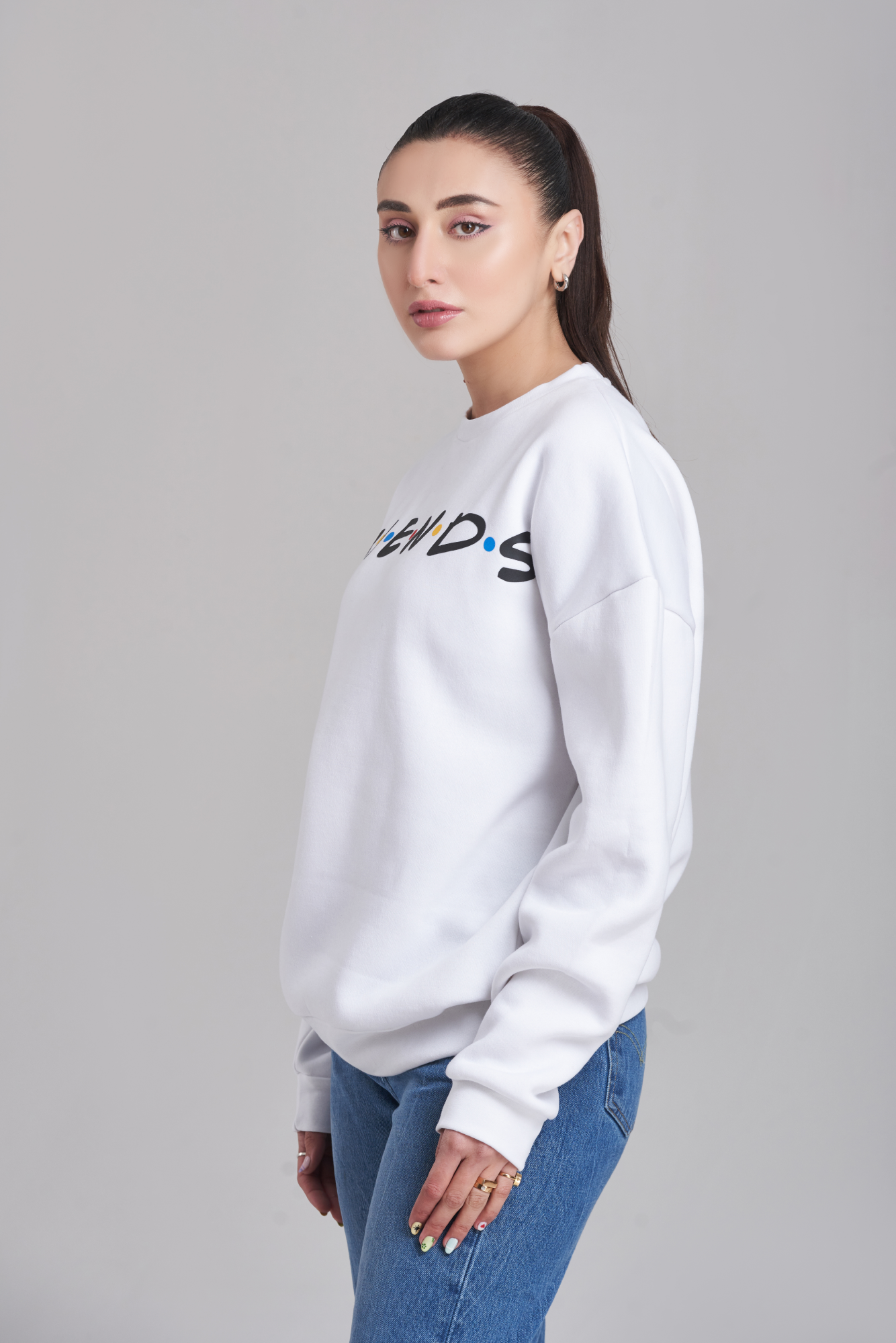 Friends Oversized Sweatshirt - Women