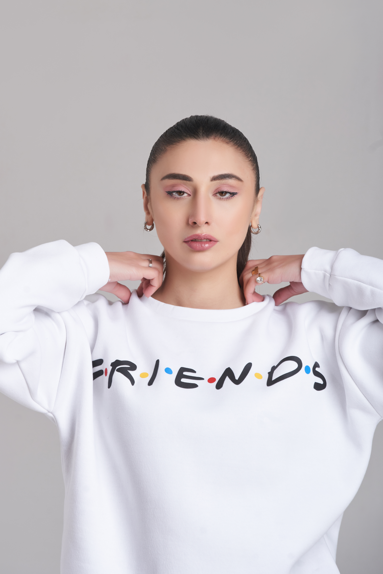 Friends Oversized Sweatshirt - Women