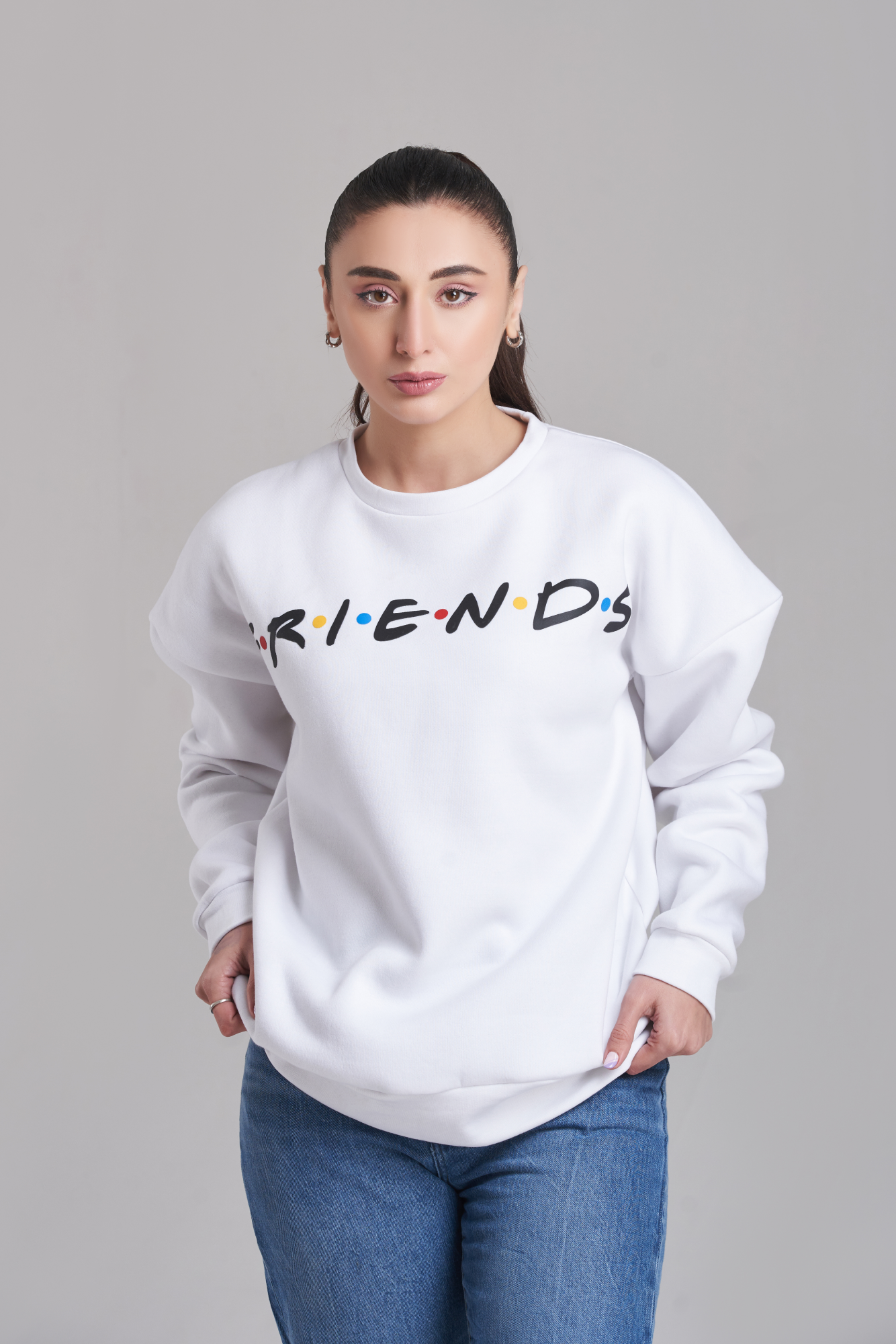 Friends Oversized Sweatshirt - Women