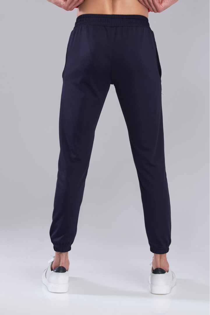 Navy Blue Emerge Track Trouser -  Men