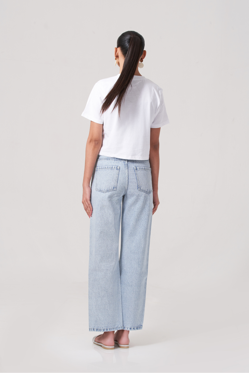 Floerns Cut Out Ripped Women Jeans