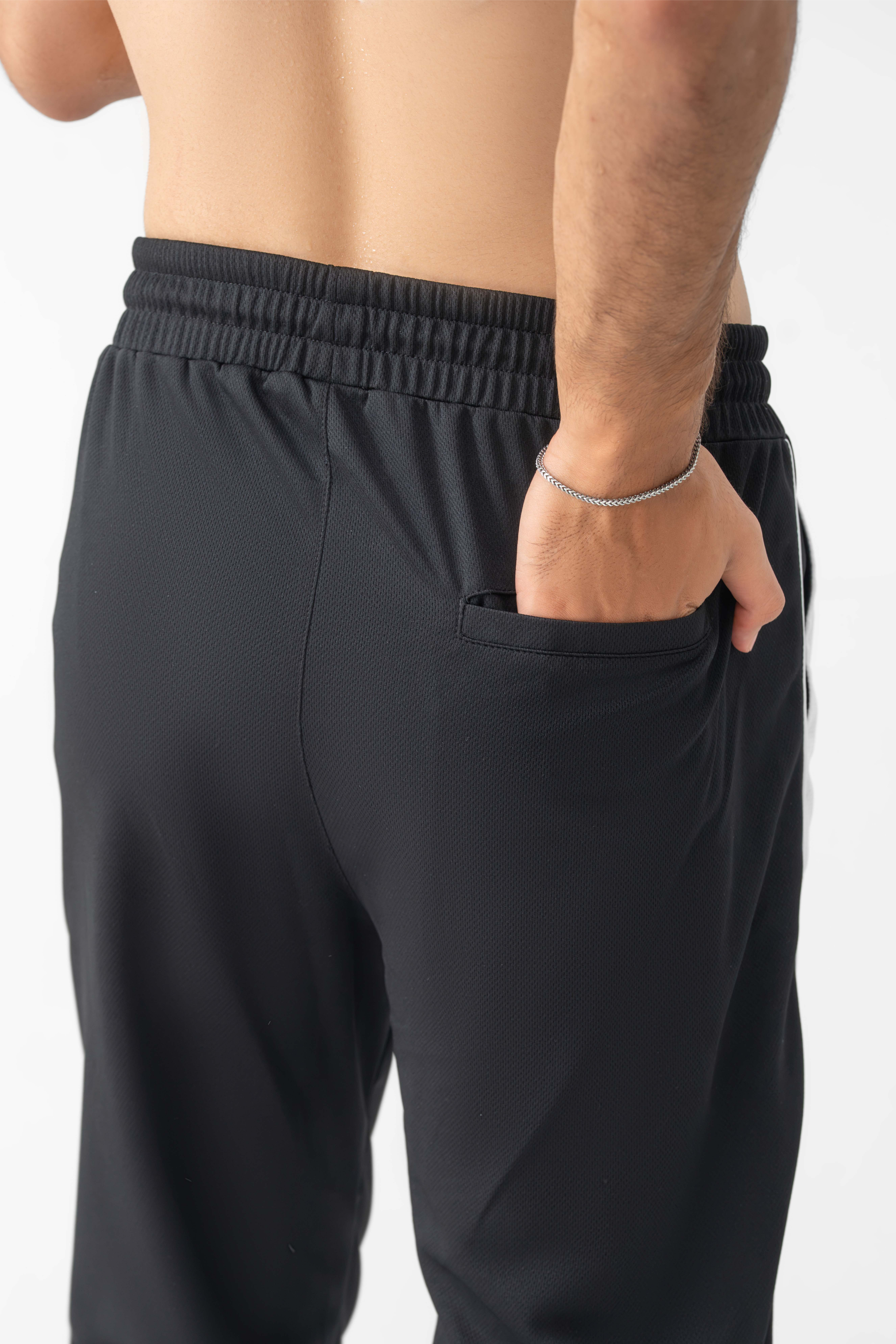Men's Colour Block Panel Track Trouser