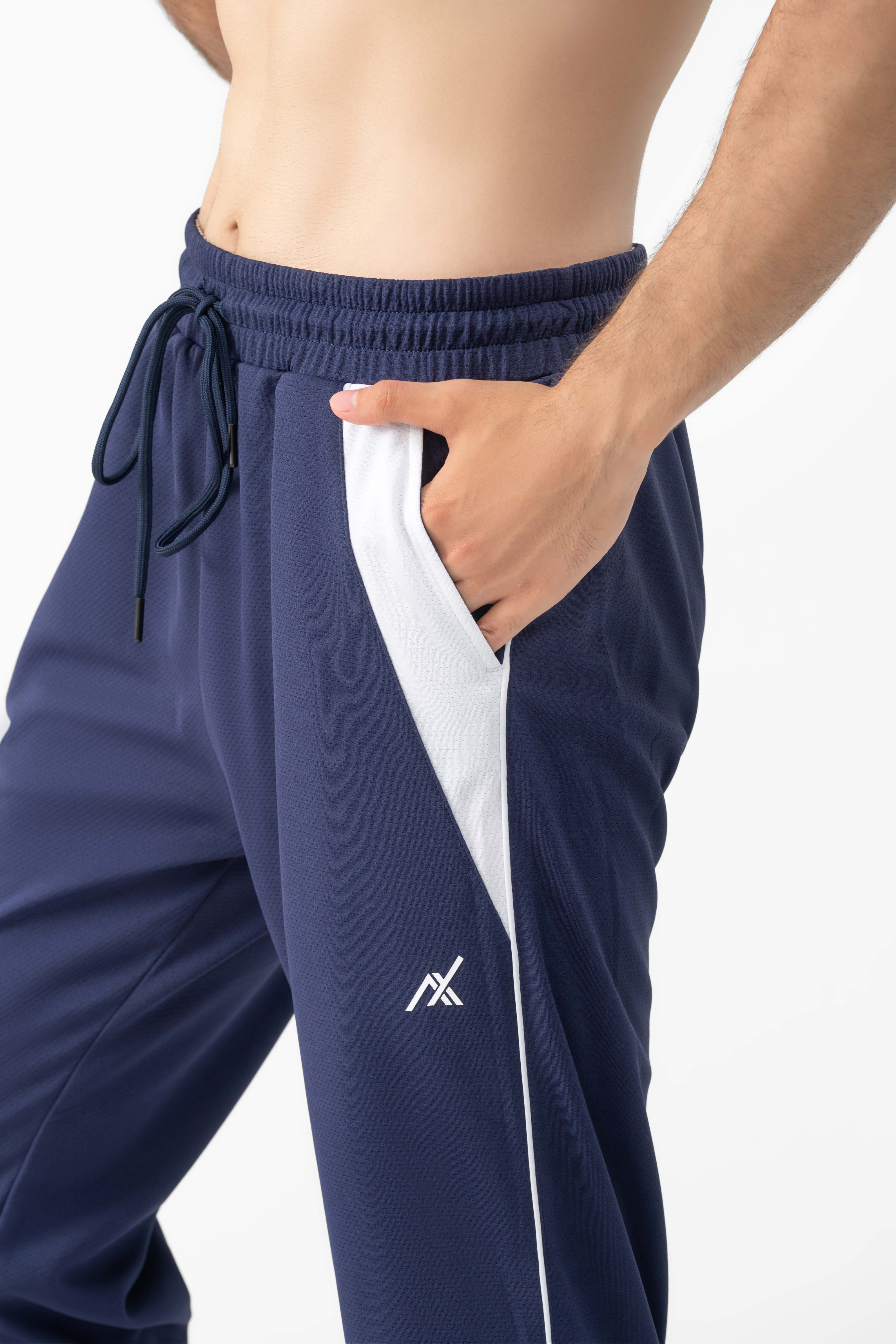 Men's Colour Block Panel Track Trouser