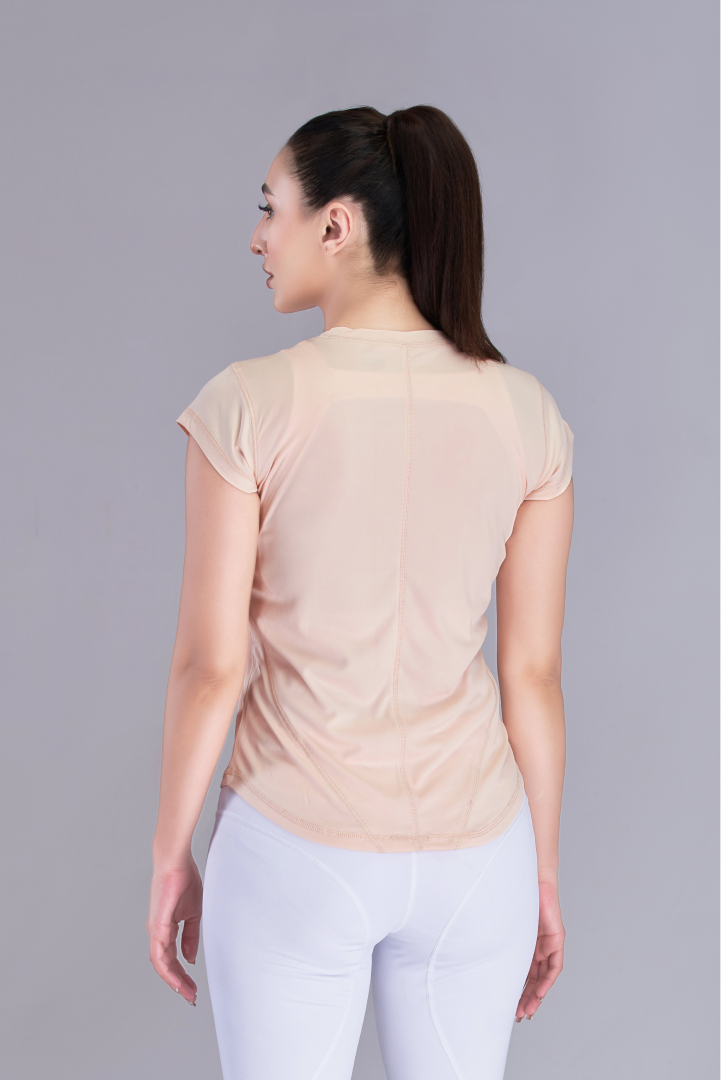 Peach Stride Level Up T-Shirt